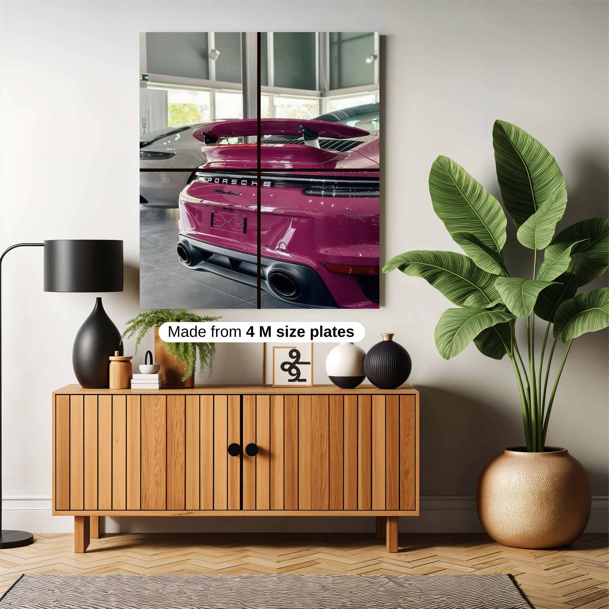 Porsche Passion Safe Wall Magnetic / M