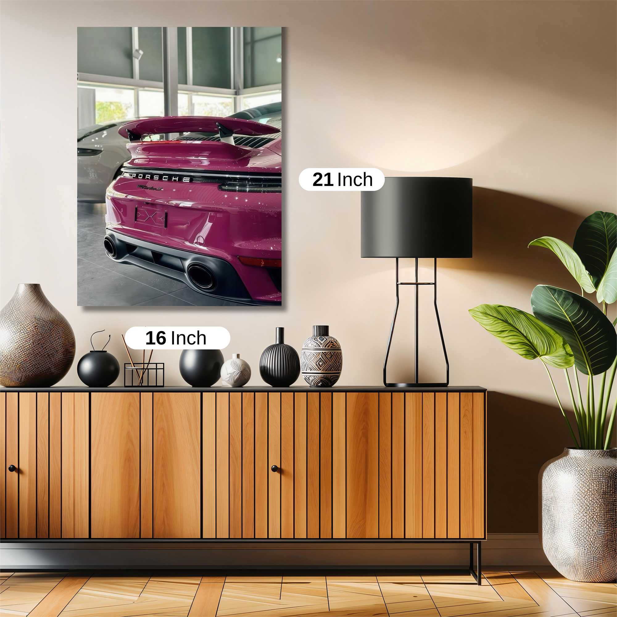 Porsche Passion Safe Wall Magnetic / M