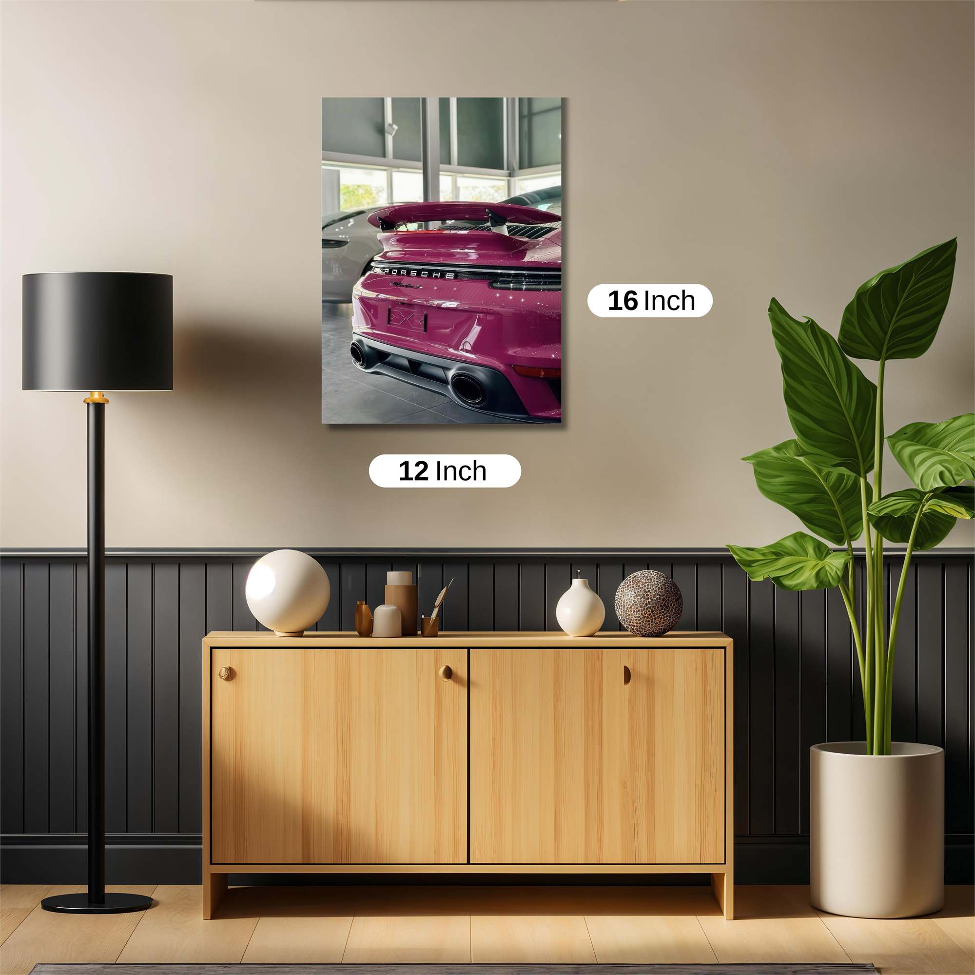 Porsche Passion Safe Wall Magnetic / M