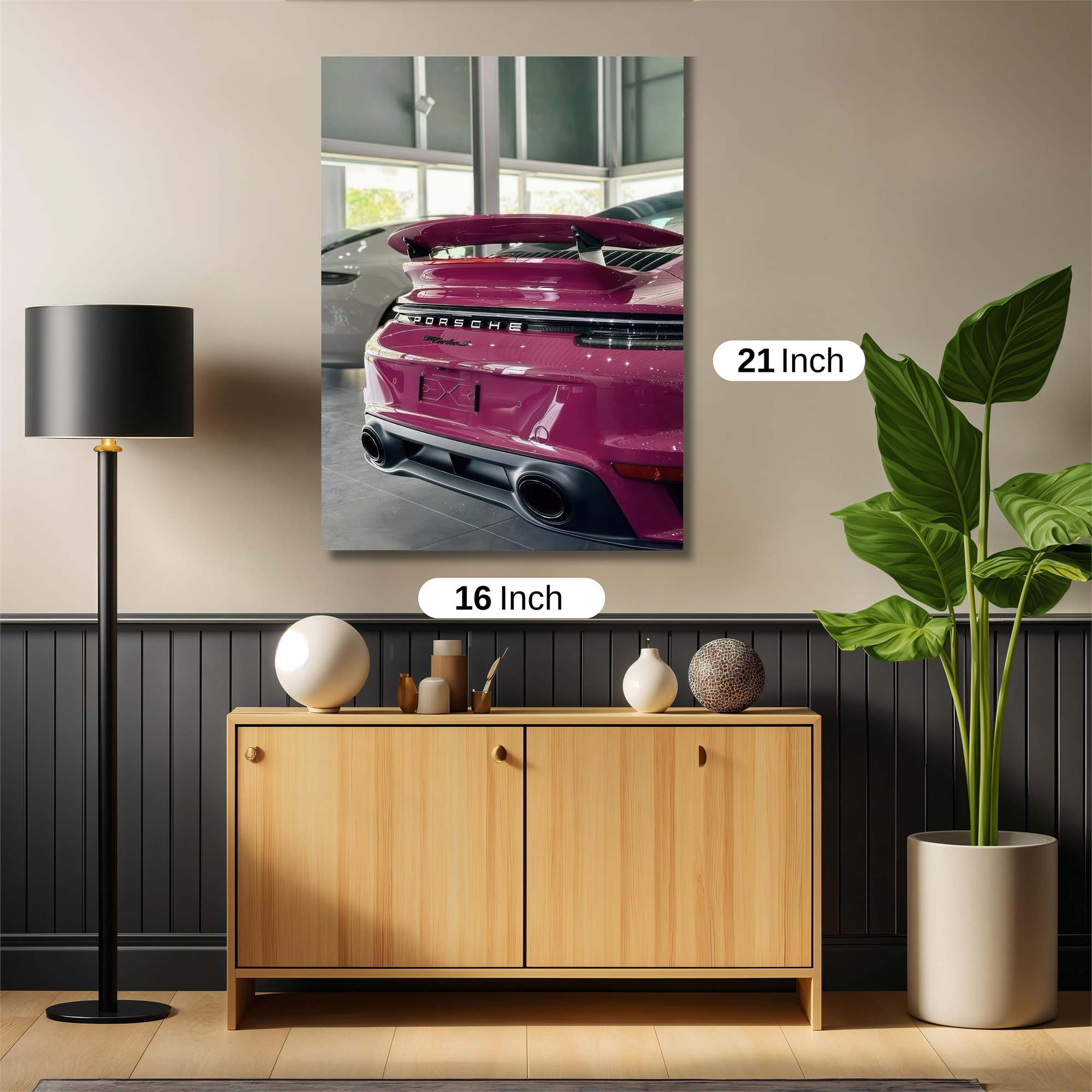 Porsche Passion Safe Wall Magnetic / M