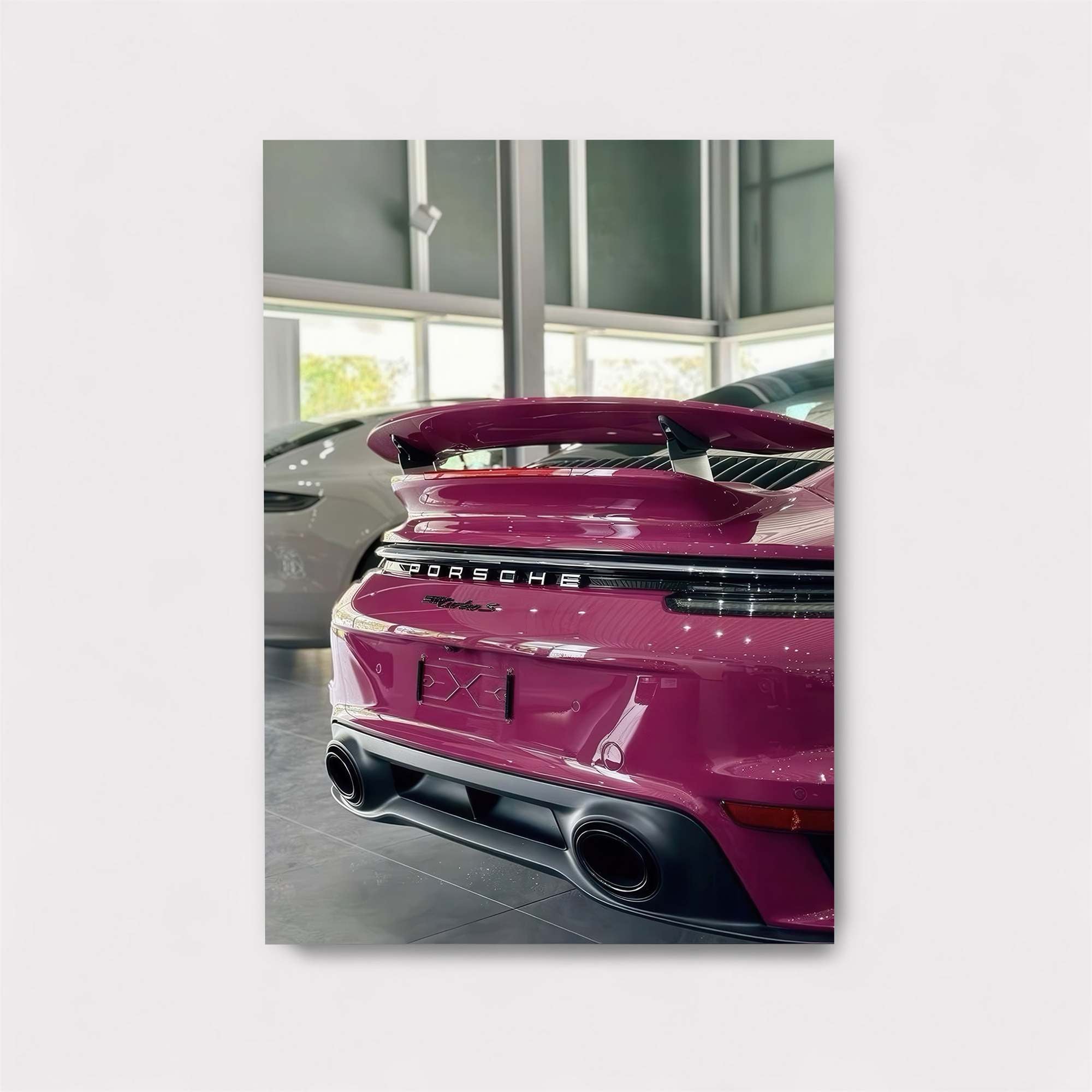 Porsche Passion Safe Wall Magnetic / M