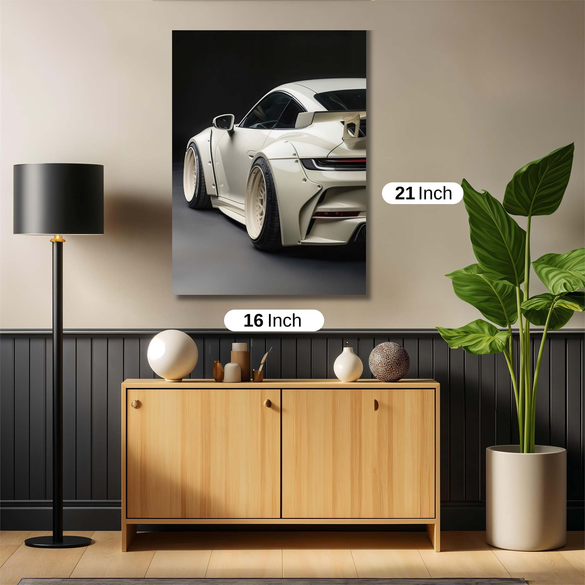 Porsche Elegance Safe Wall Magnetic / M