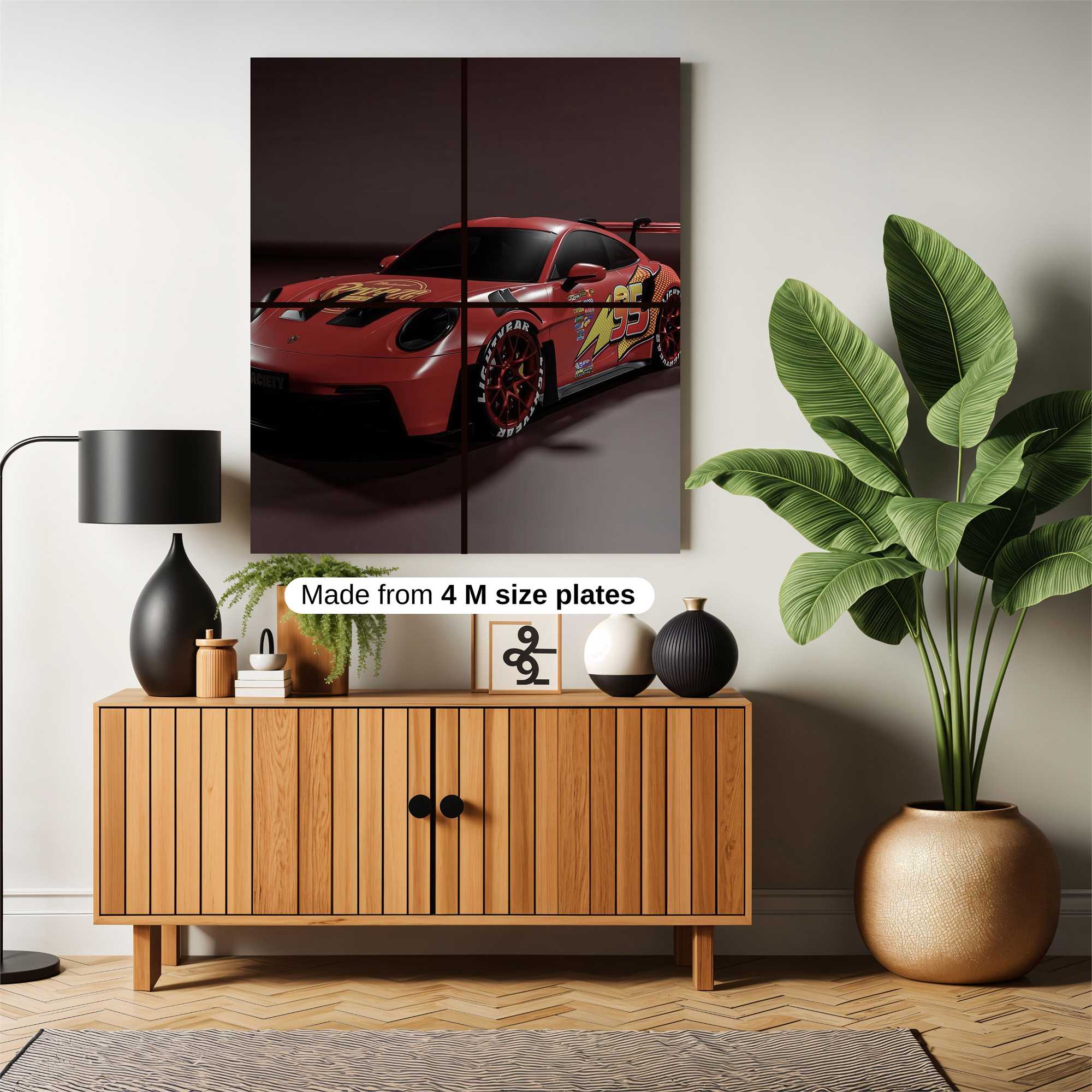 Lightning Blaze Safe Wall Magnetic / M