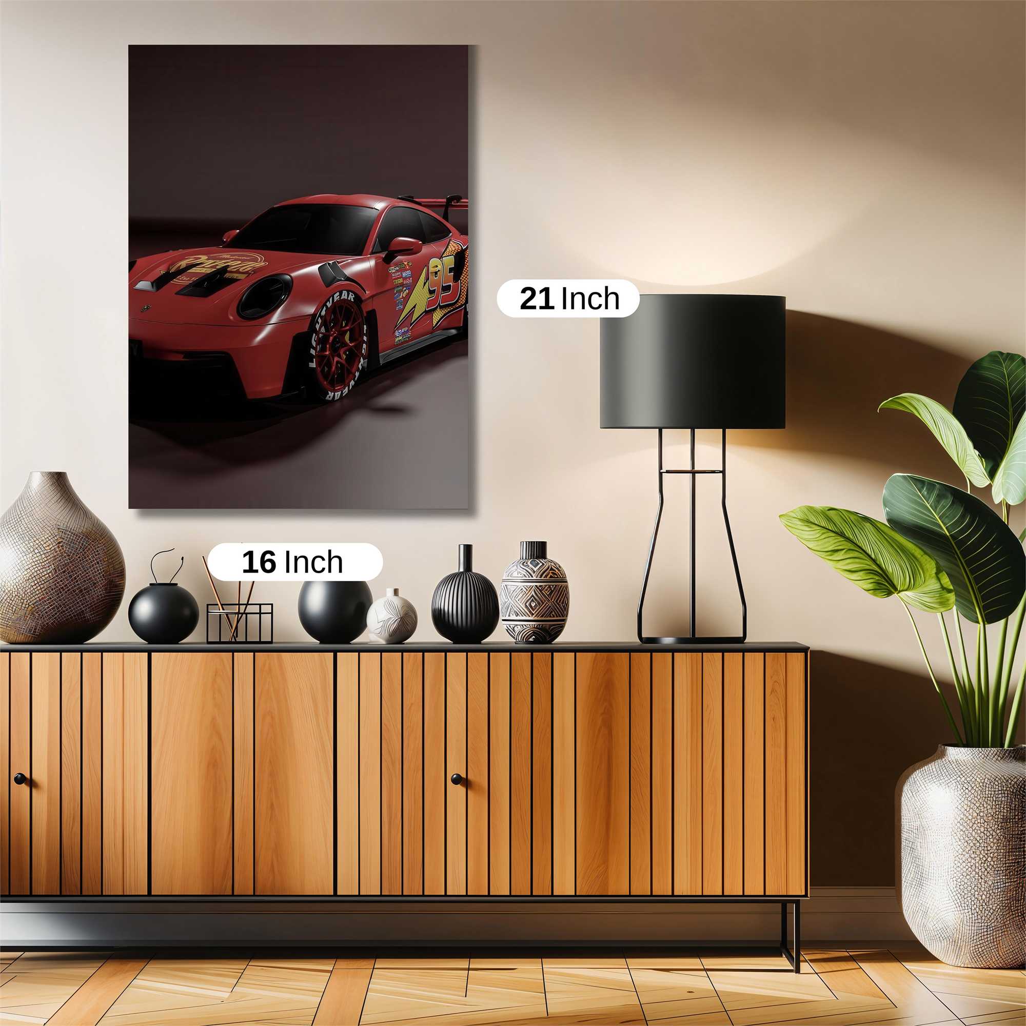 Lightning Blaze Safe Wall Magnetic / M
