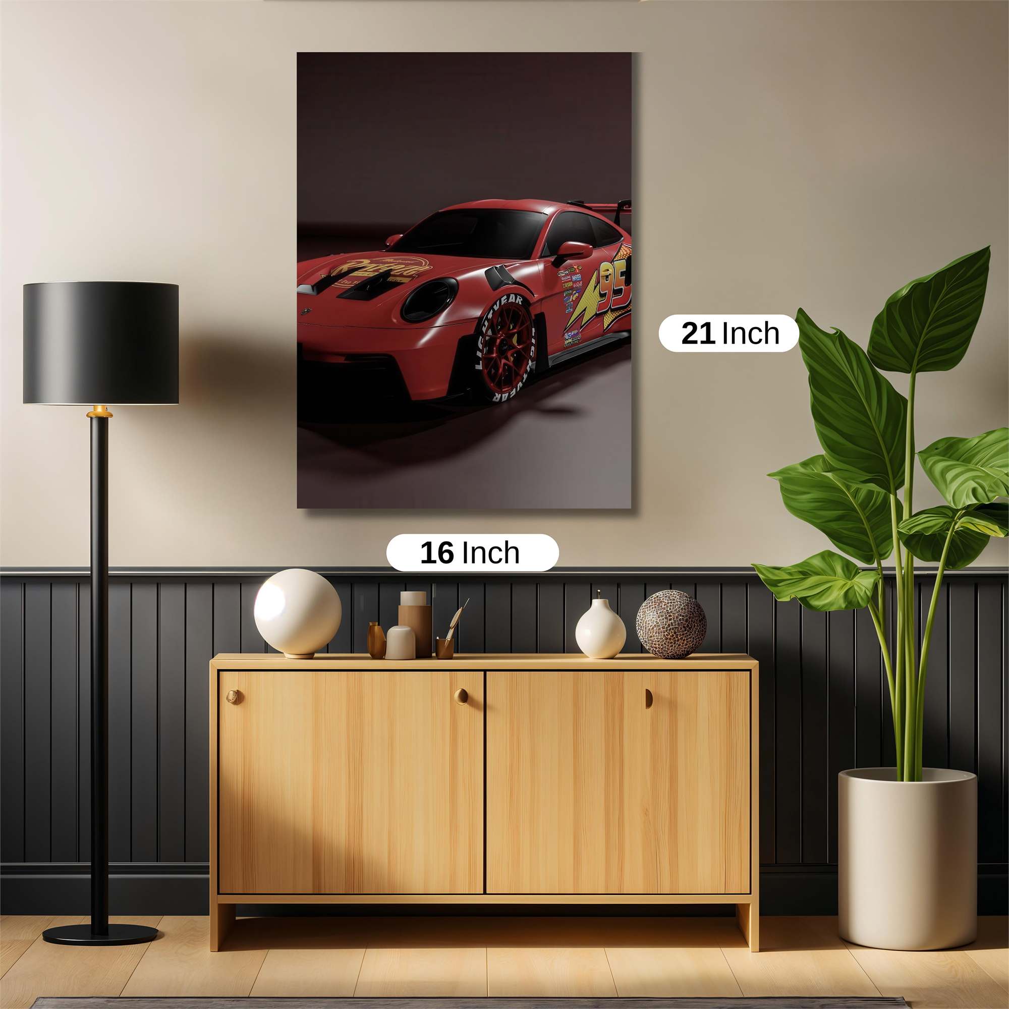 Lightning Blaze Safe Wall Magnetic / M