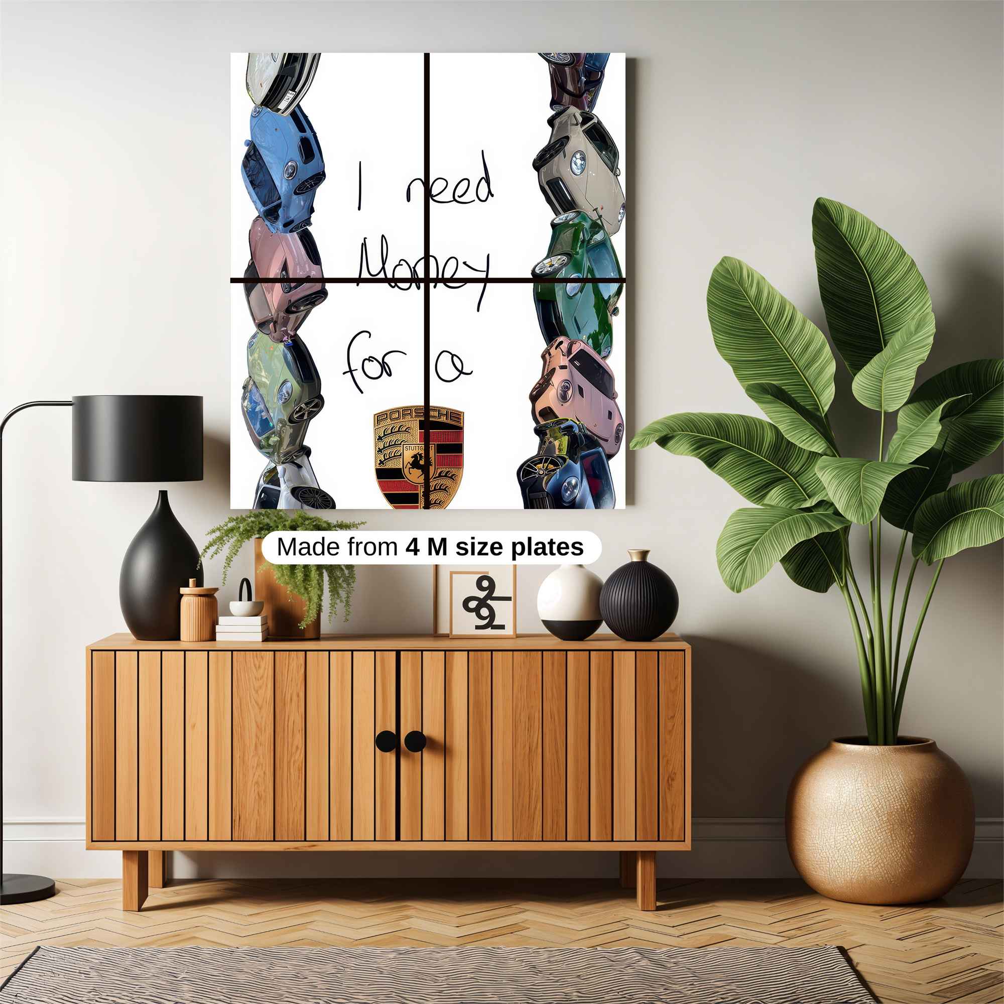 Porsche Plea Safe Wall Magnetic / M