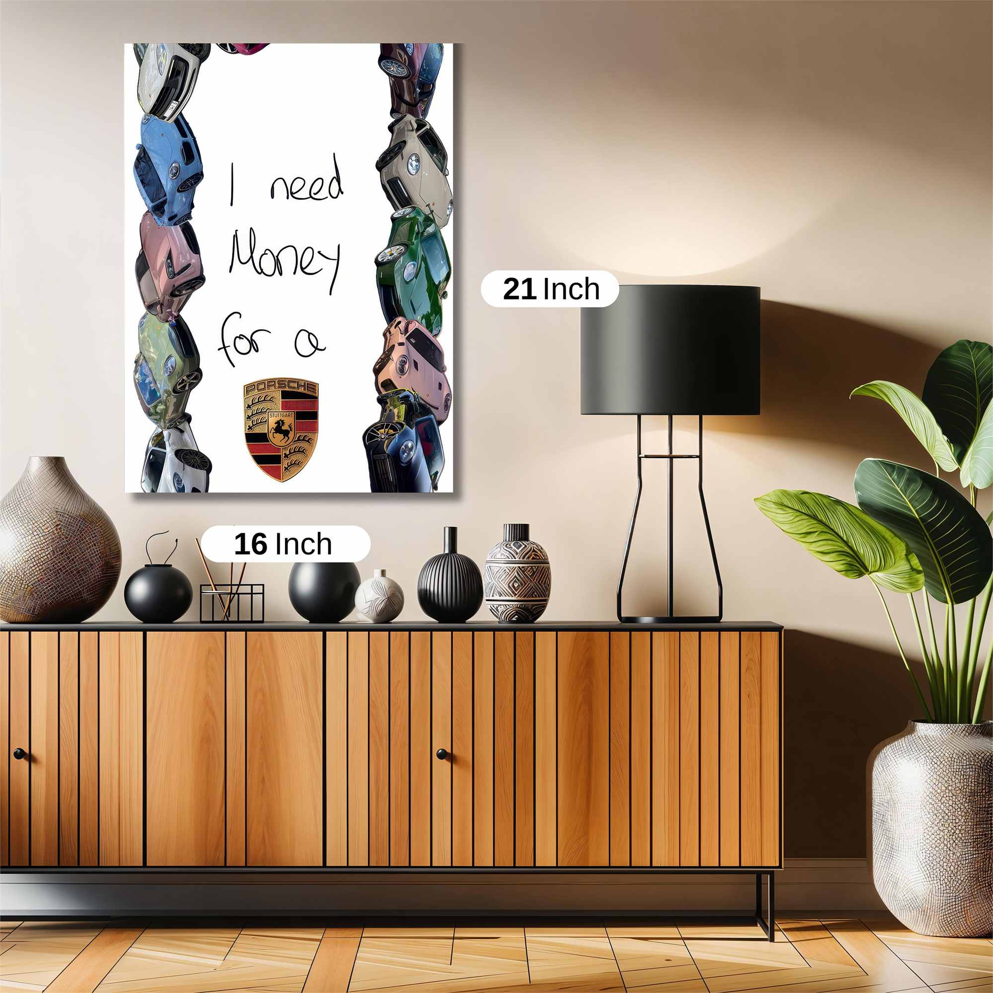 Porsche Plea Safe Wall Magnetic / M