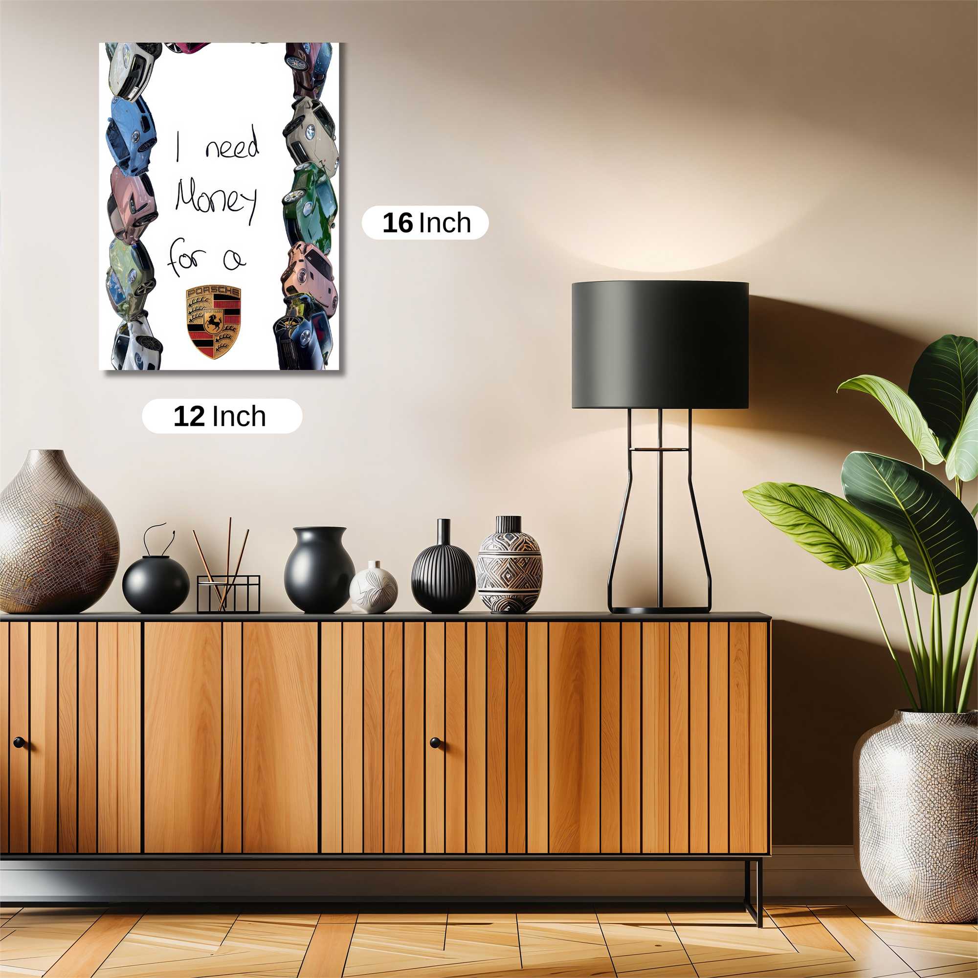 Porsche Plea Safe Wall Magnetic / M