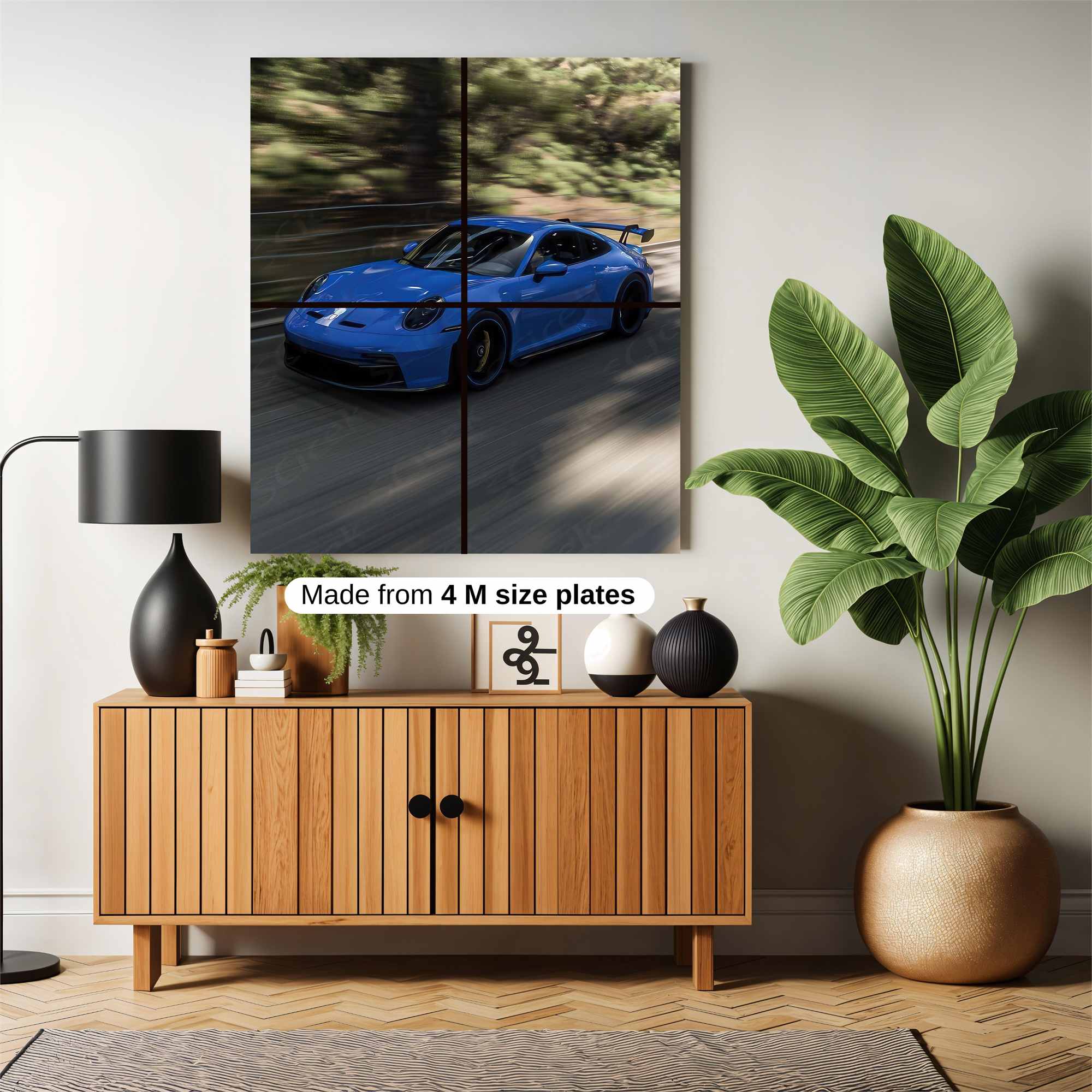 Porsche Rush Safe Wall Magnetic / M