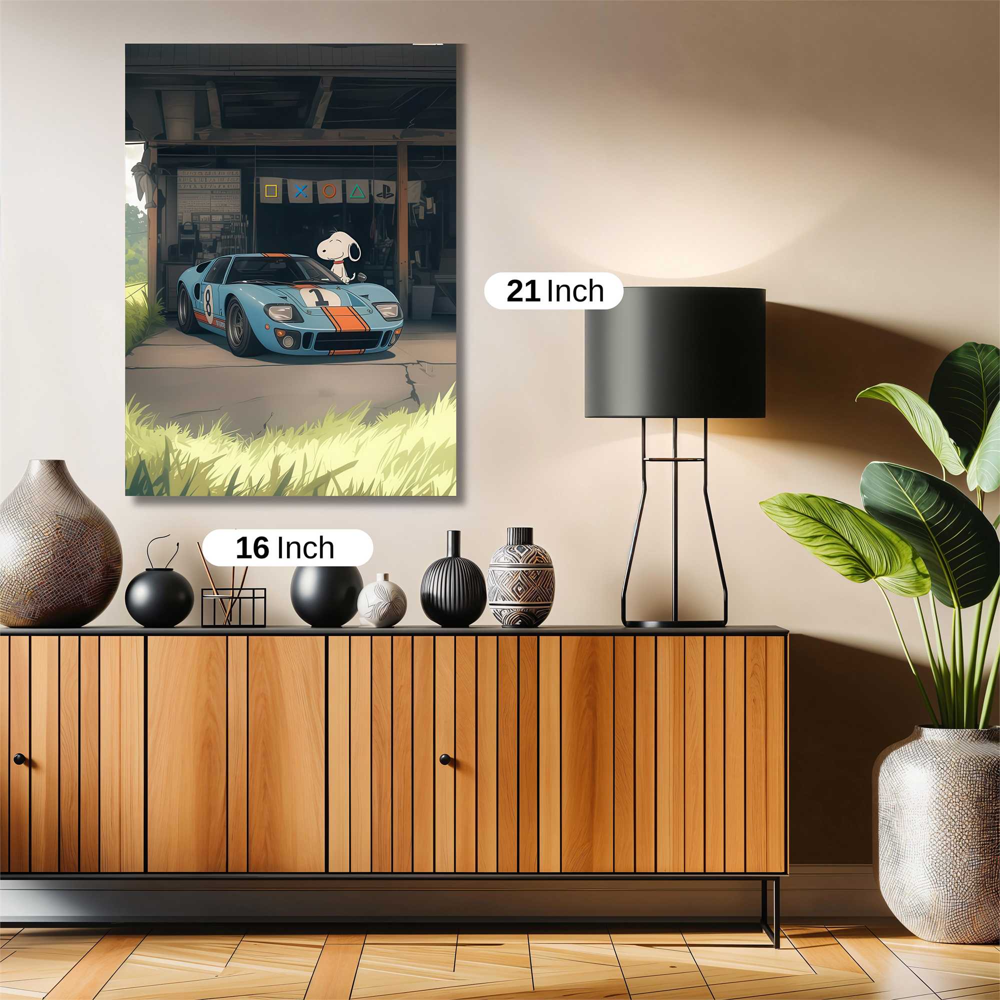 Snoopy Serene Safe Wall Magnetic / M