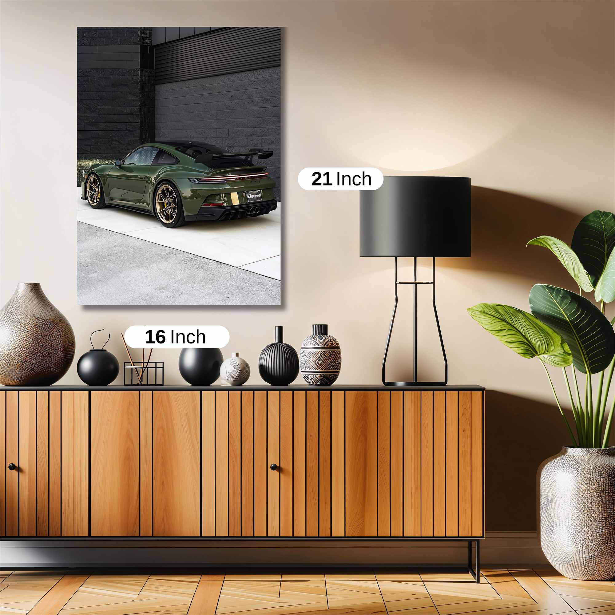 Porsche Enigmatic Safe Wall Magnetic / M