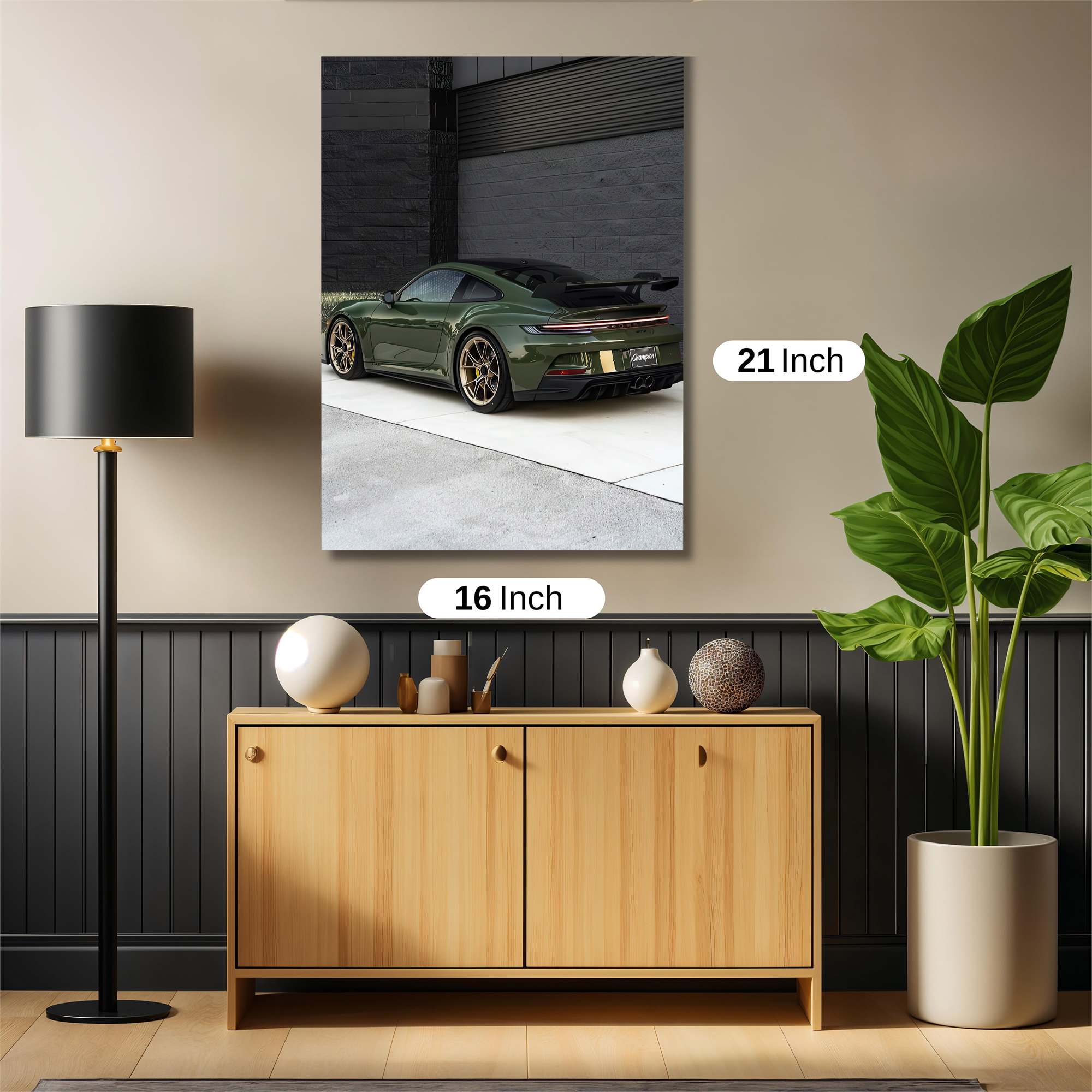 Porsche Enigmatic Safe Wall Magnetic / M