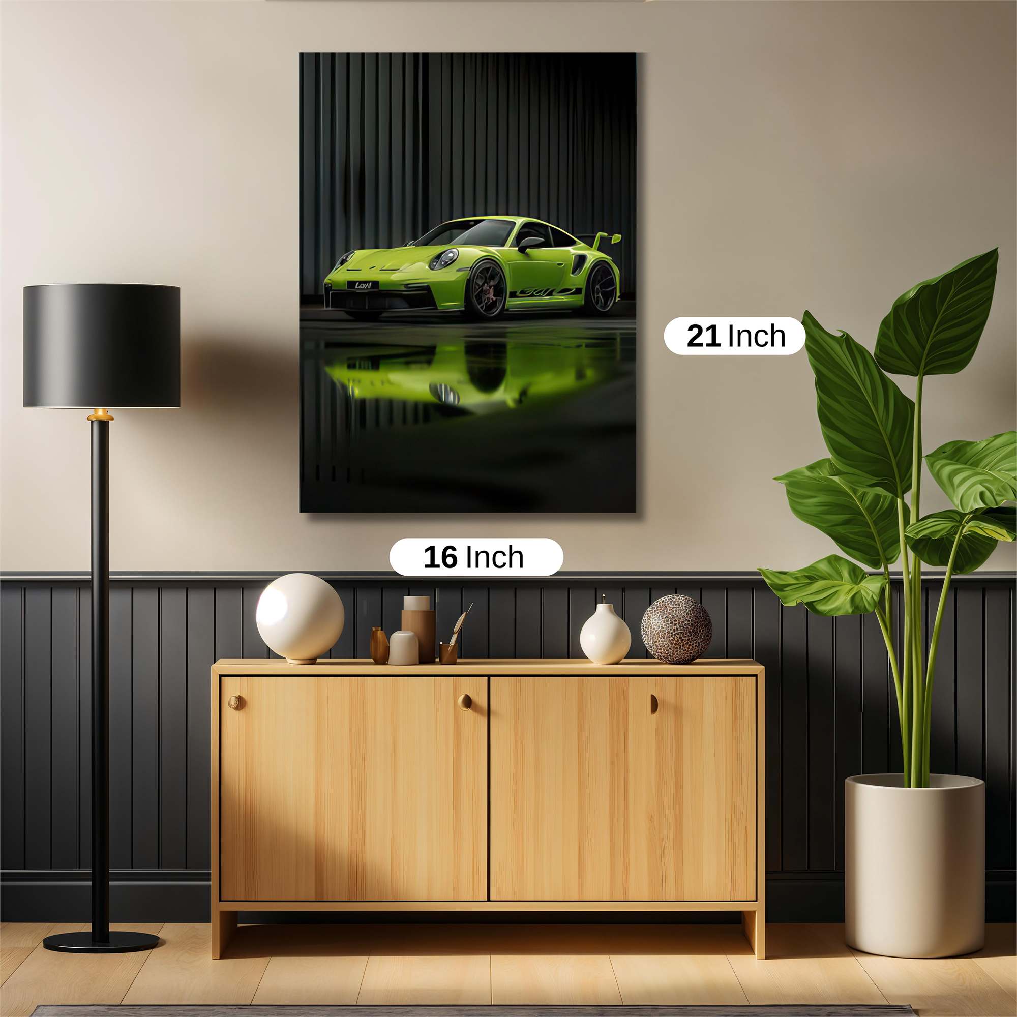 Porsche Vibrant Safe Wall Magnetic / M