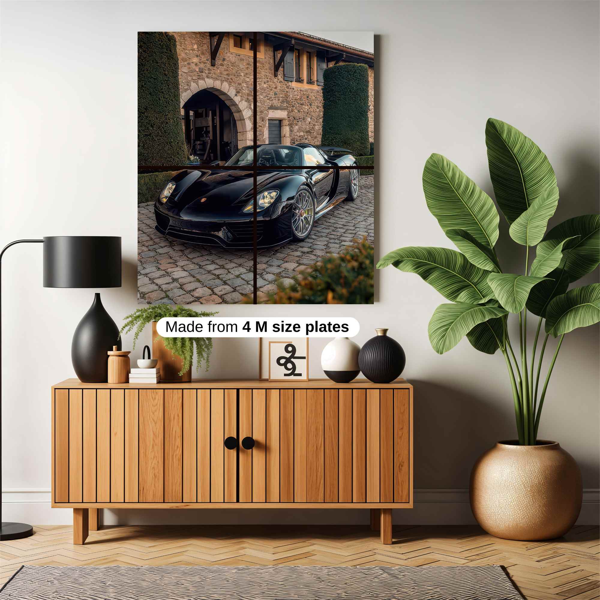 Porsche Elegance Safe Wall Magnetic / M