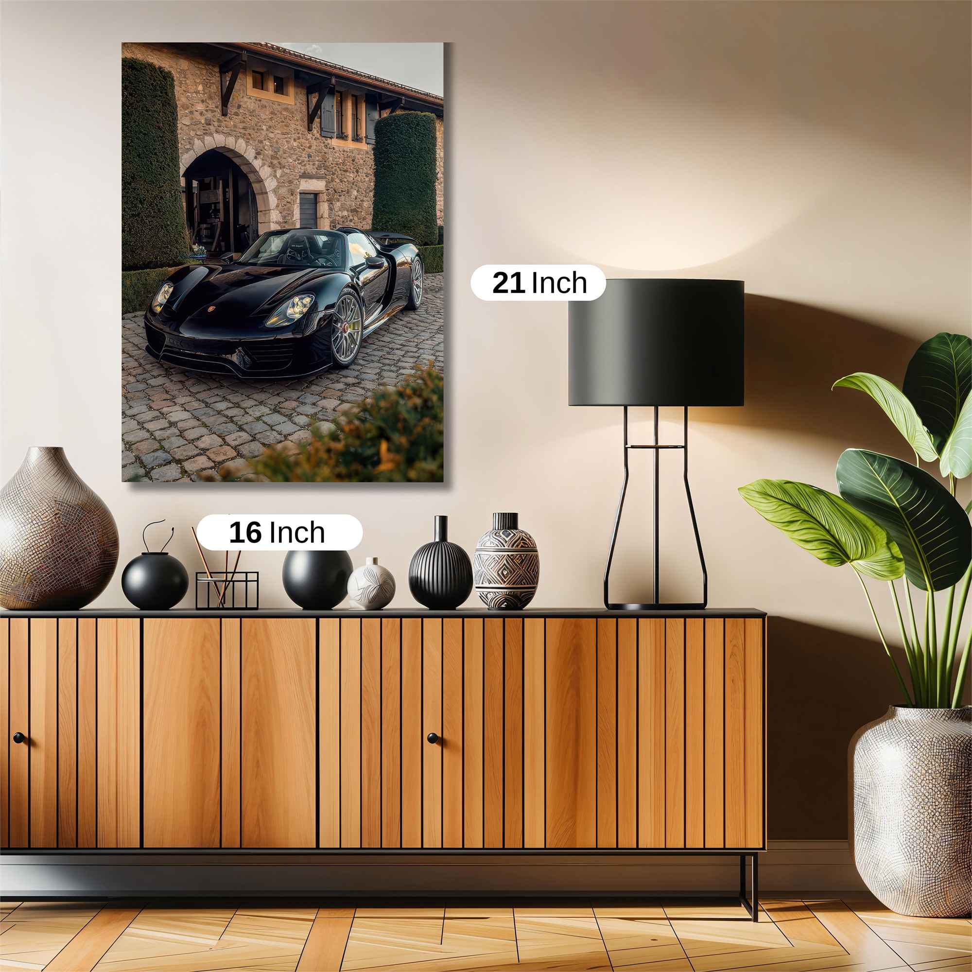 Porsche Elegance Safe Wall Magnetic / M