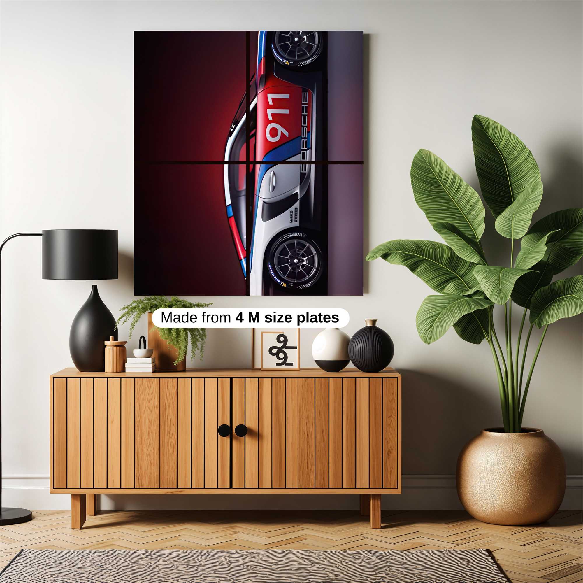 Porsche Passion Safe Wall Magnetic / M