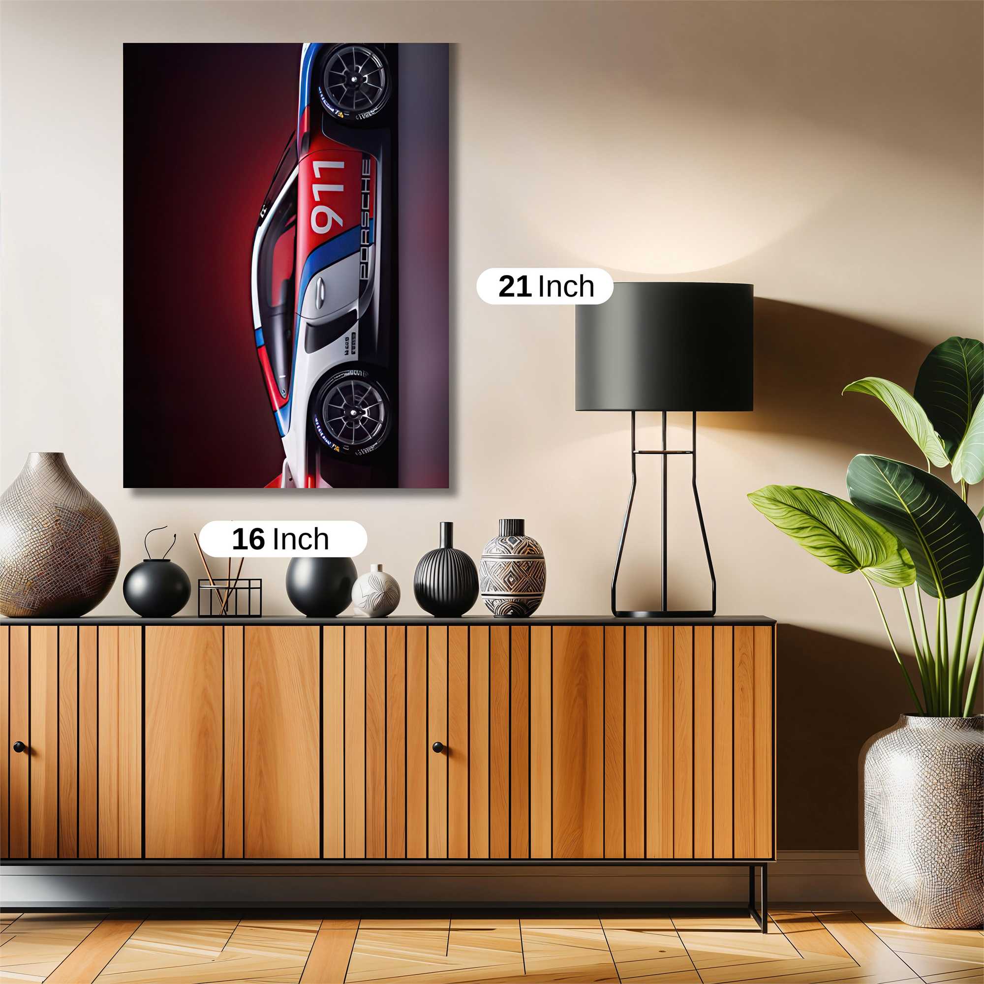 Porsche Passion Safe Wall Magnetic / M