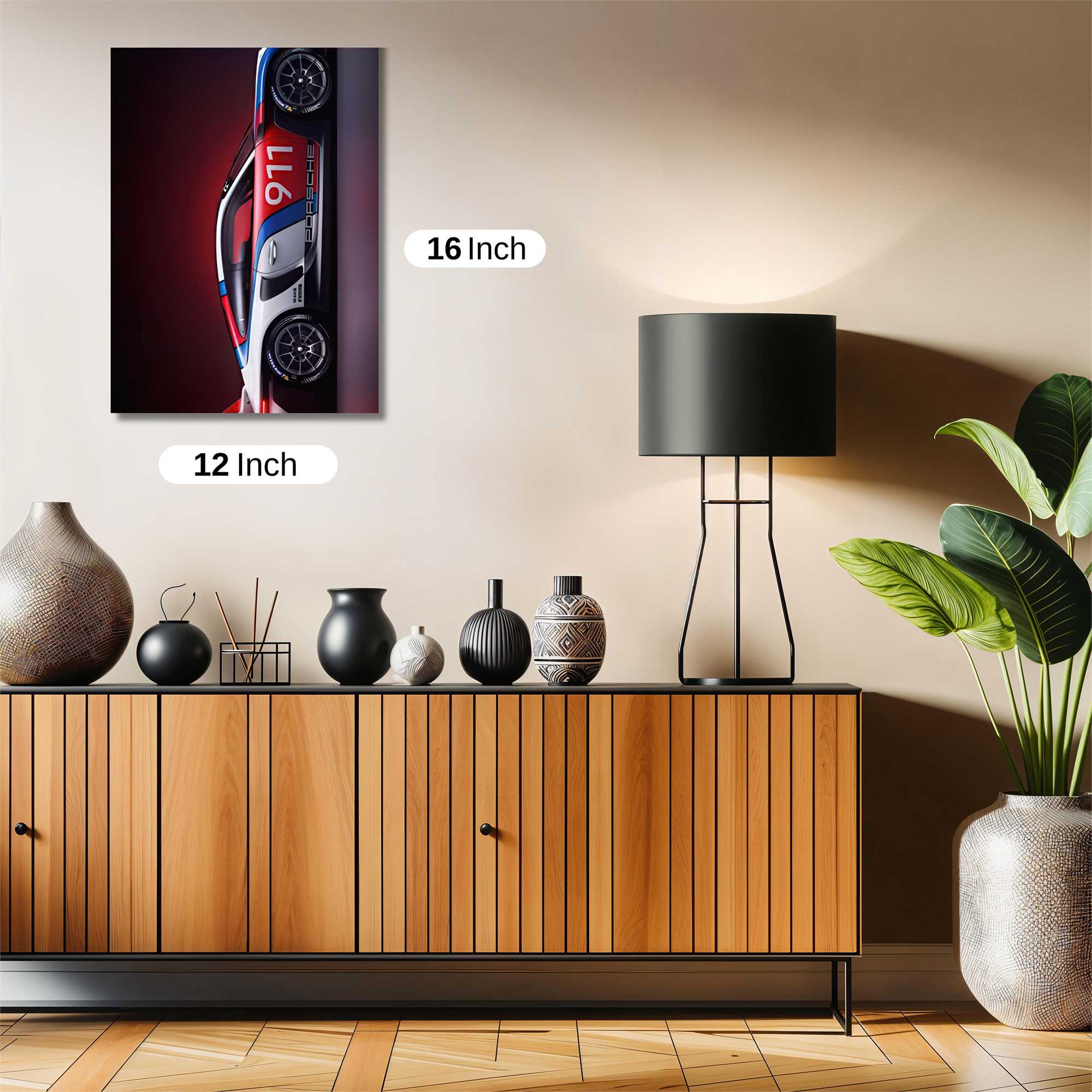 Porsche Passion Safe Wall Magnetic / M