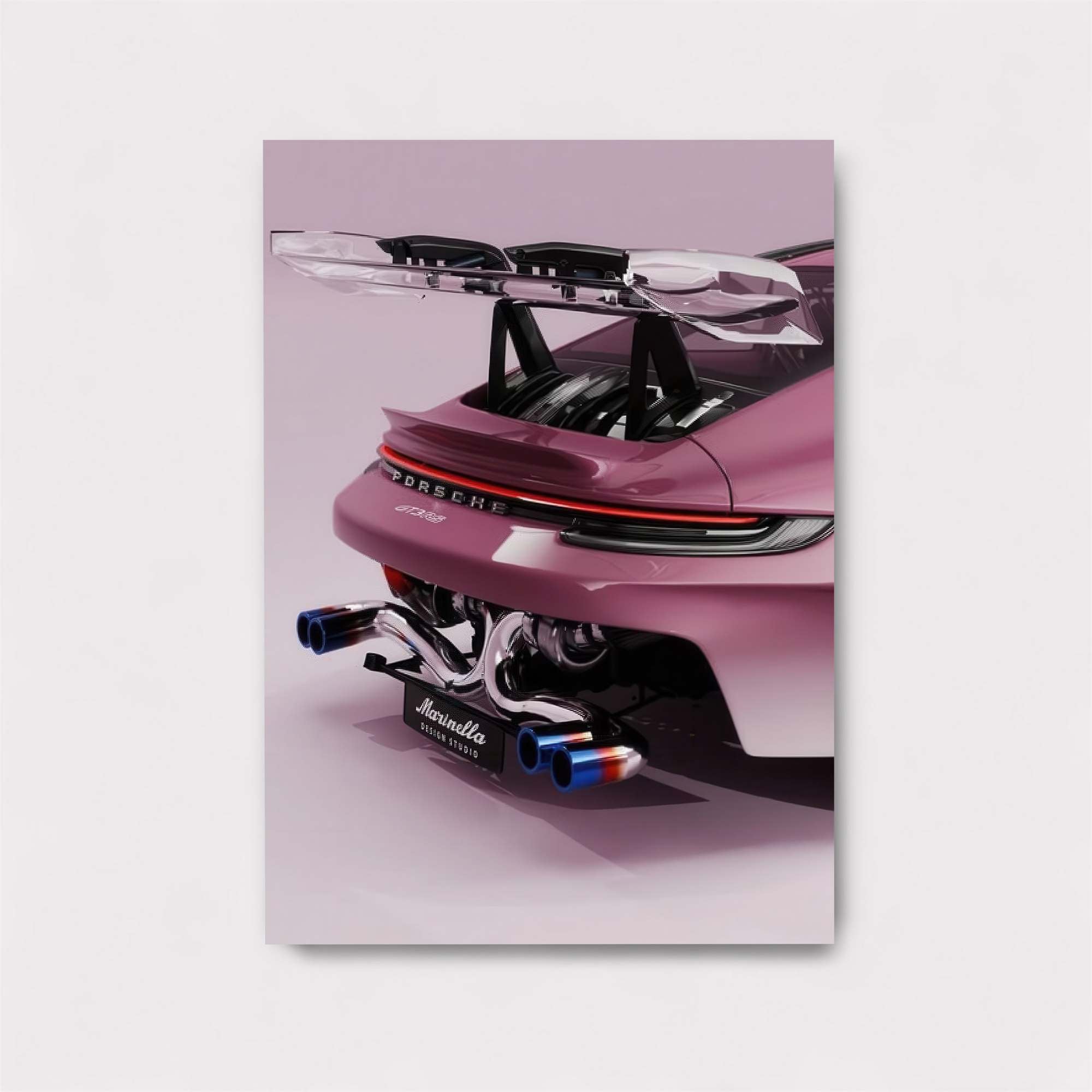 Porsche Passionate Safe Wall Magnetic / M