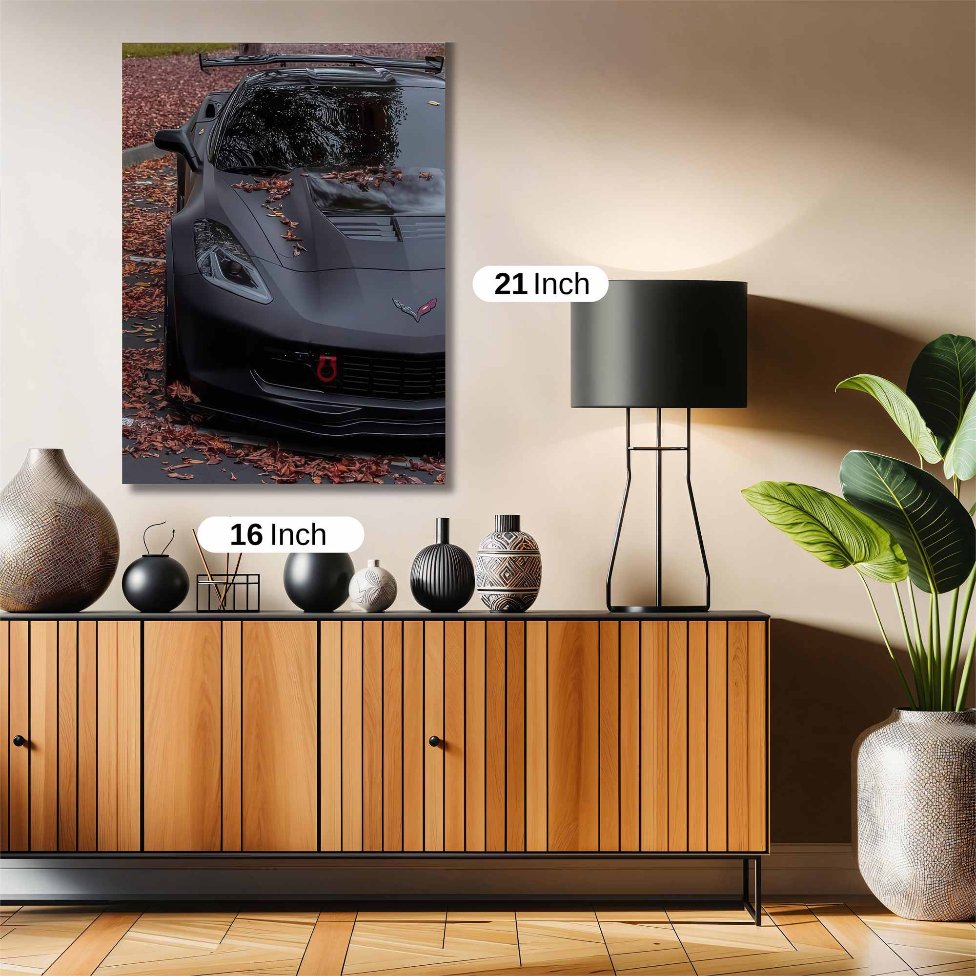 Corvette Enigma Safe Wall Magnetic / M