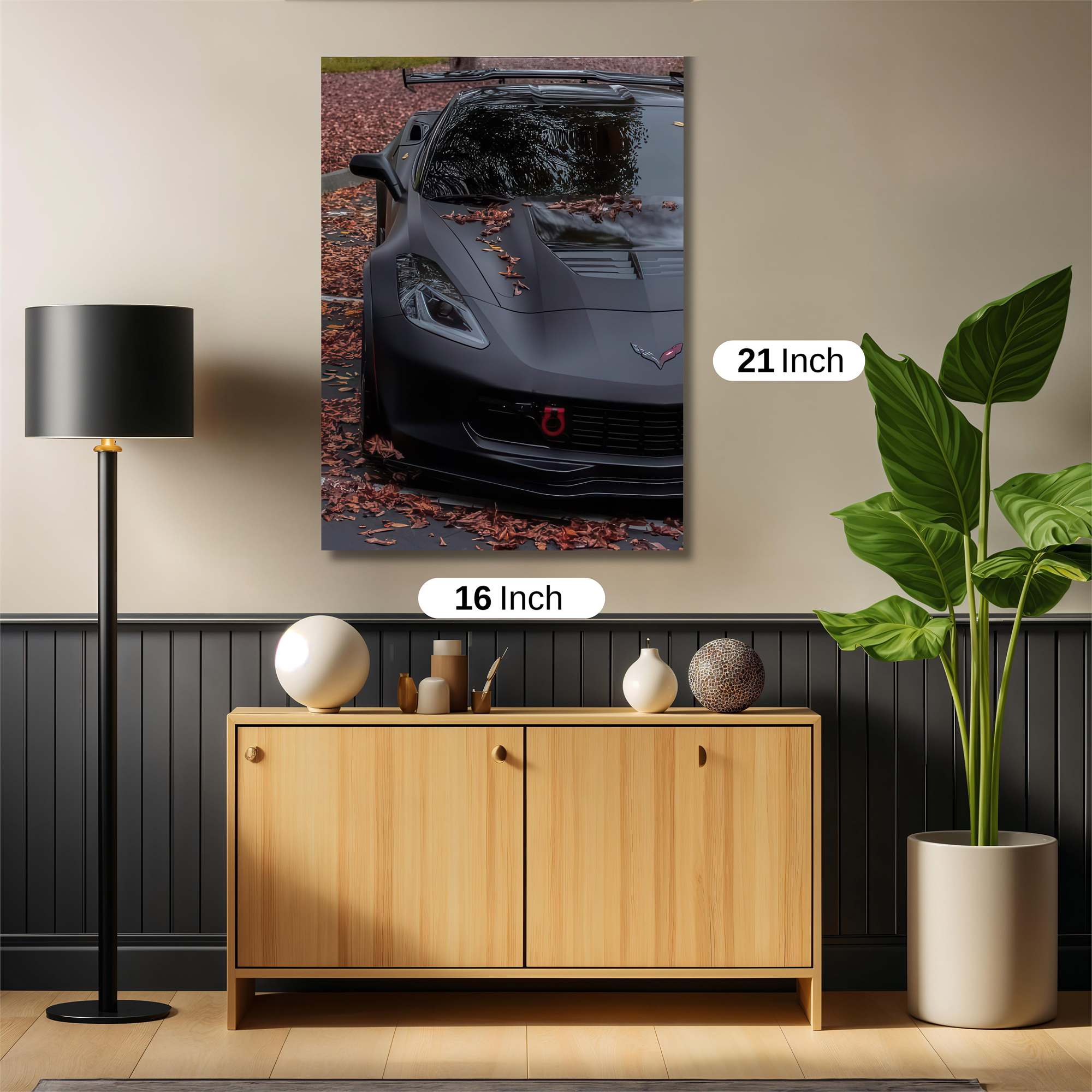 Corvette Enigma Safe Wall Magnetic / M