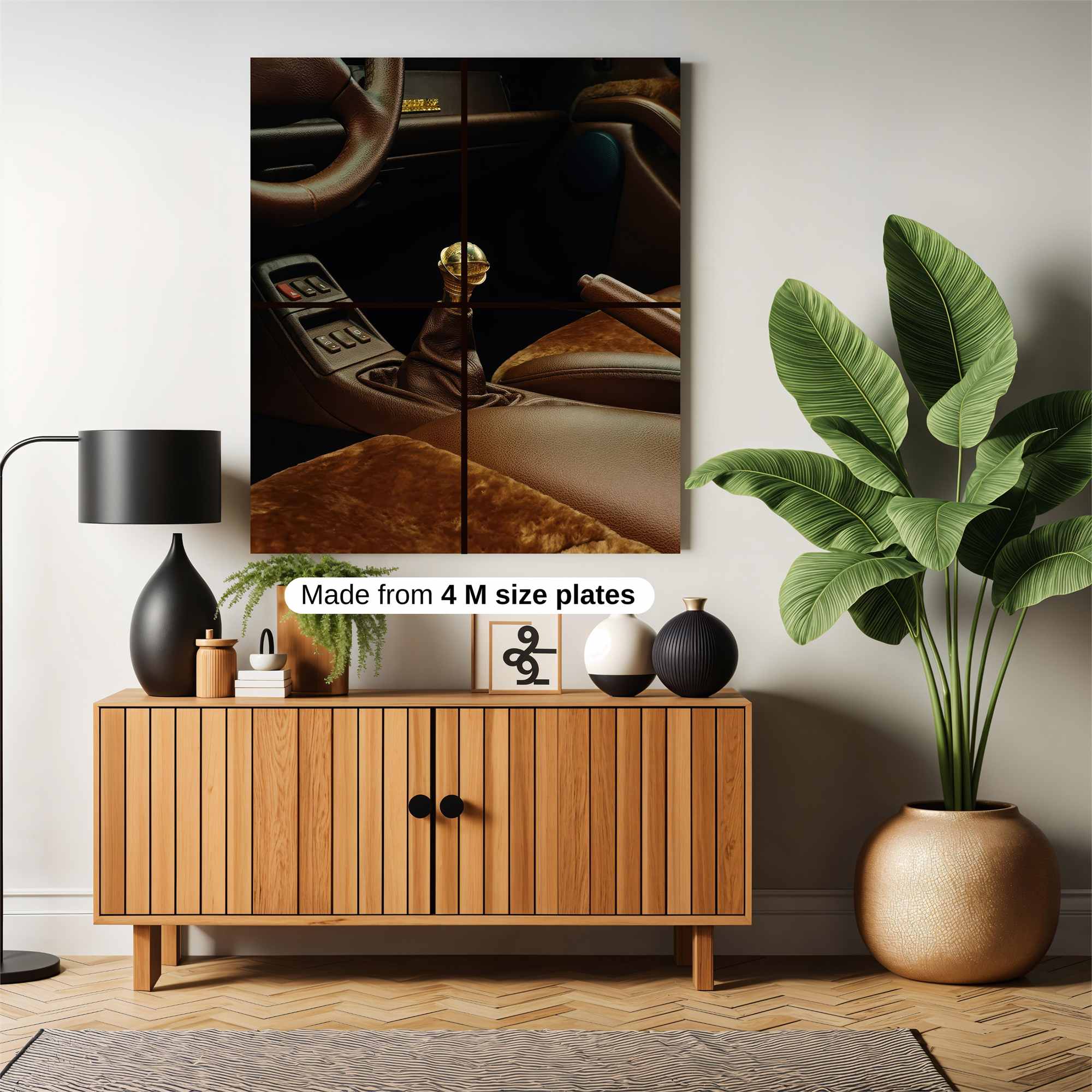 Golden Elegance Safe Wall Magnetic / M