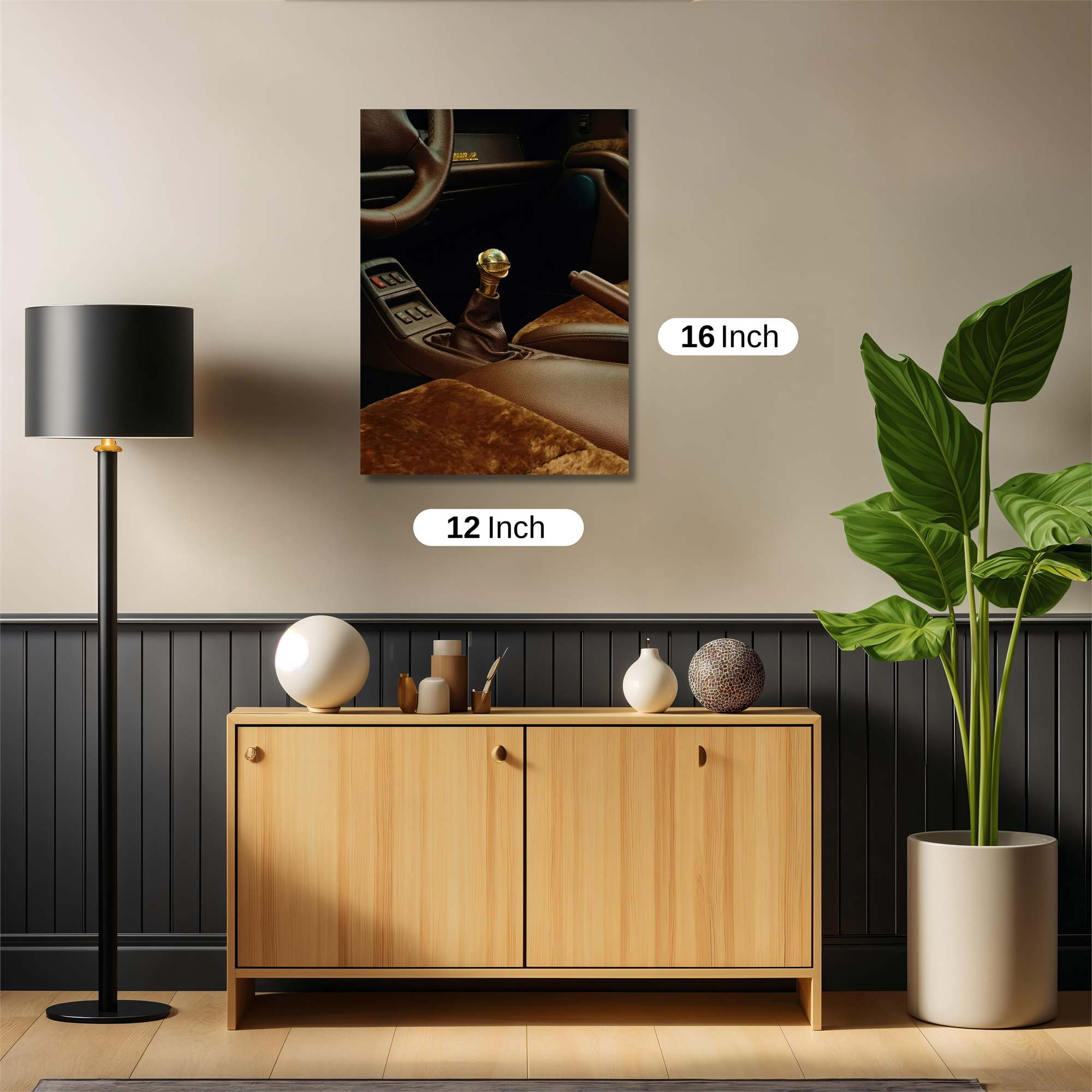 Golden Elegance Safe Wall Magnetic / M