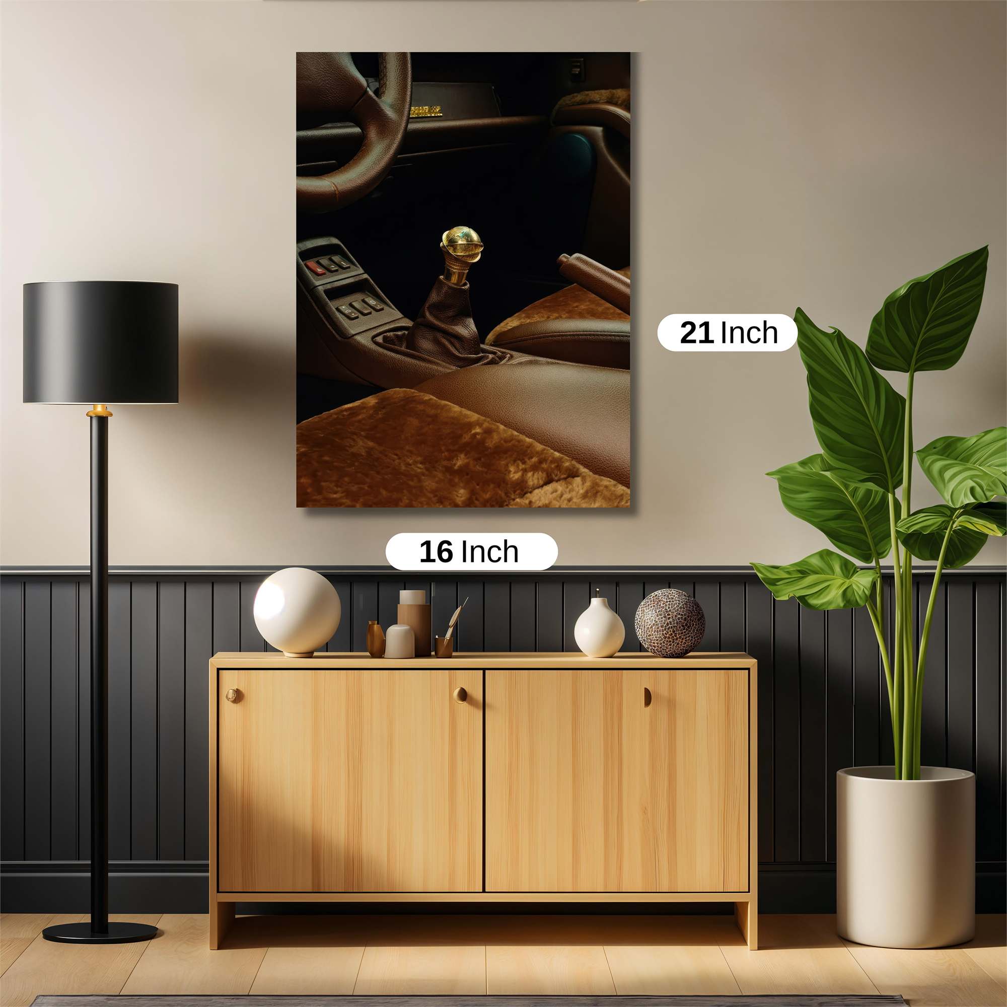 Golden Elegance Safe Wall Magnetic / M