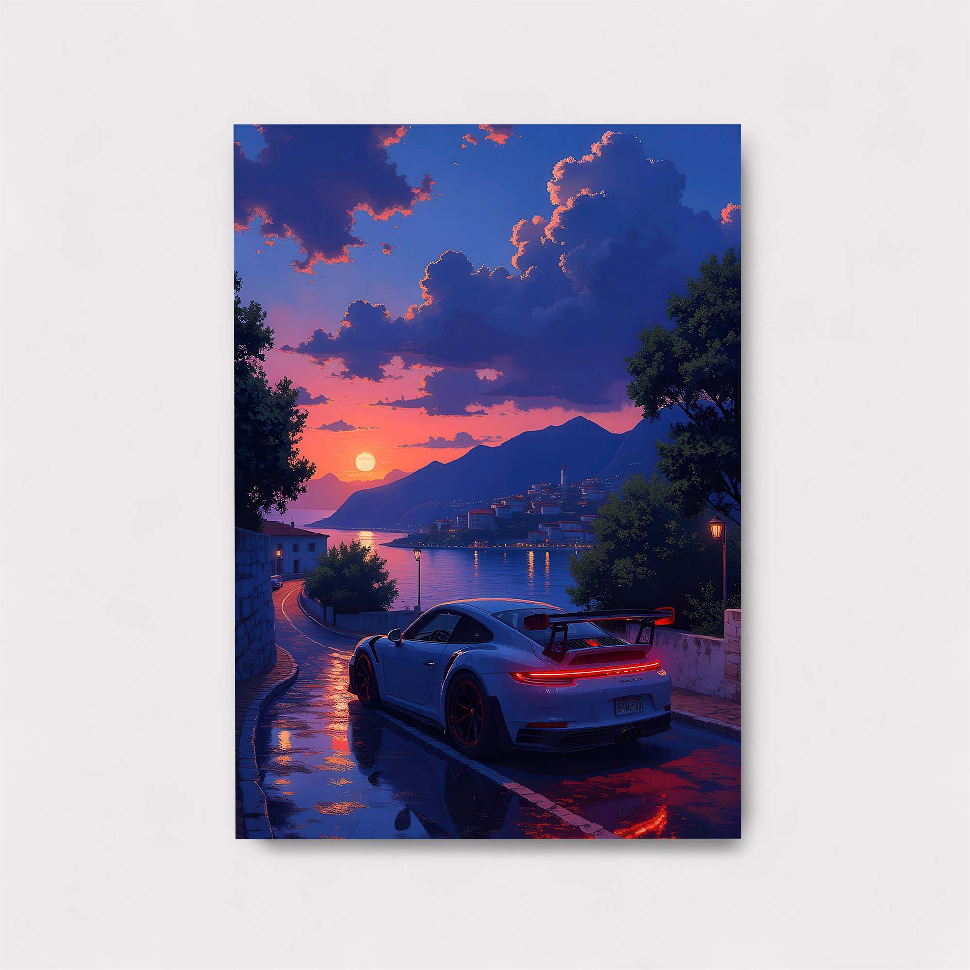 Sunset Serenity Safe Wall Magnetic / M