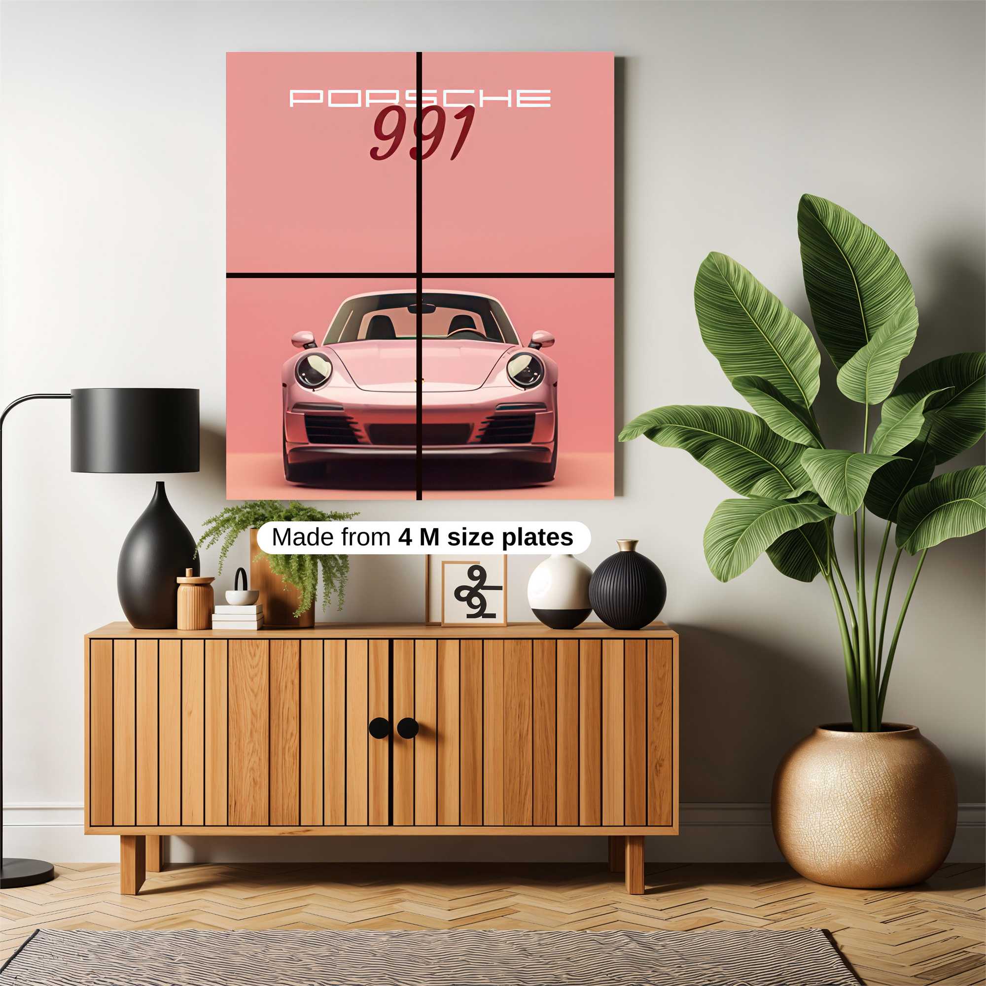 Porsche Passionate Safe Wall Magnetic / M
