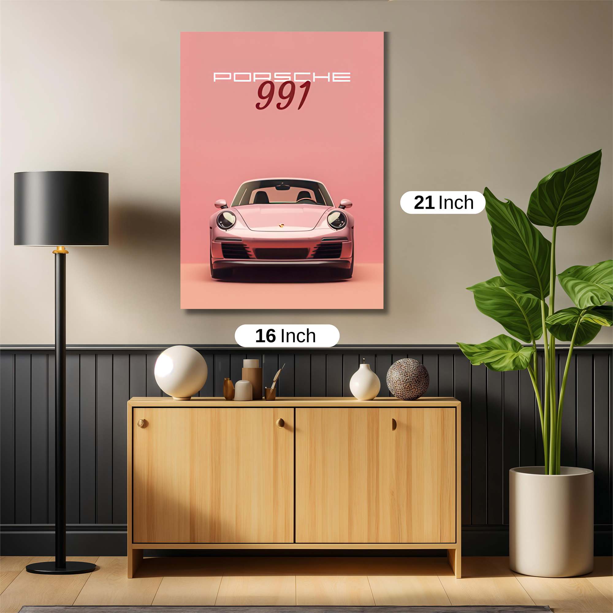 Porsche Passionate Safe Wall Magnetic / M