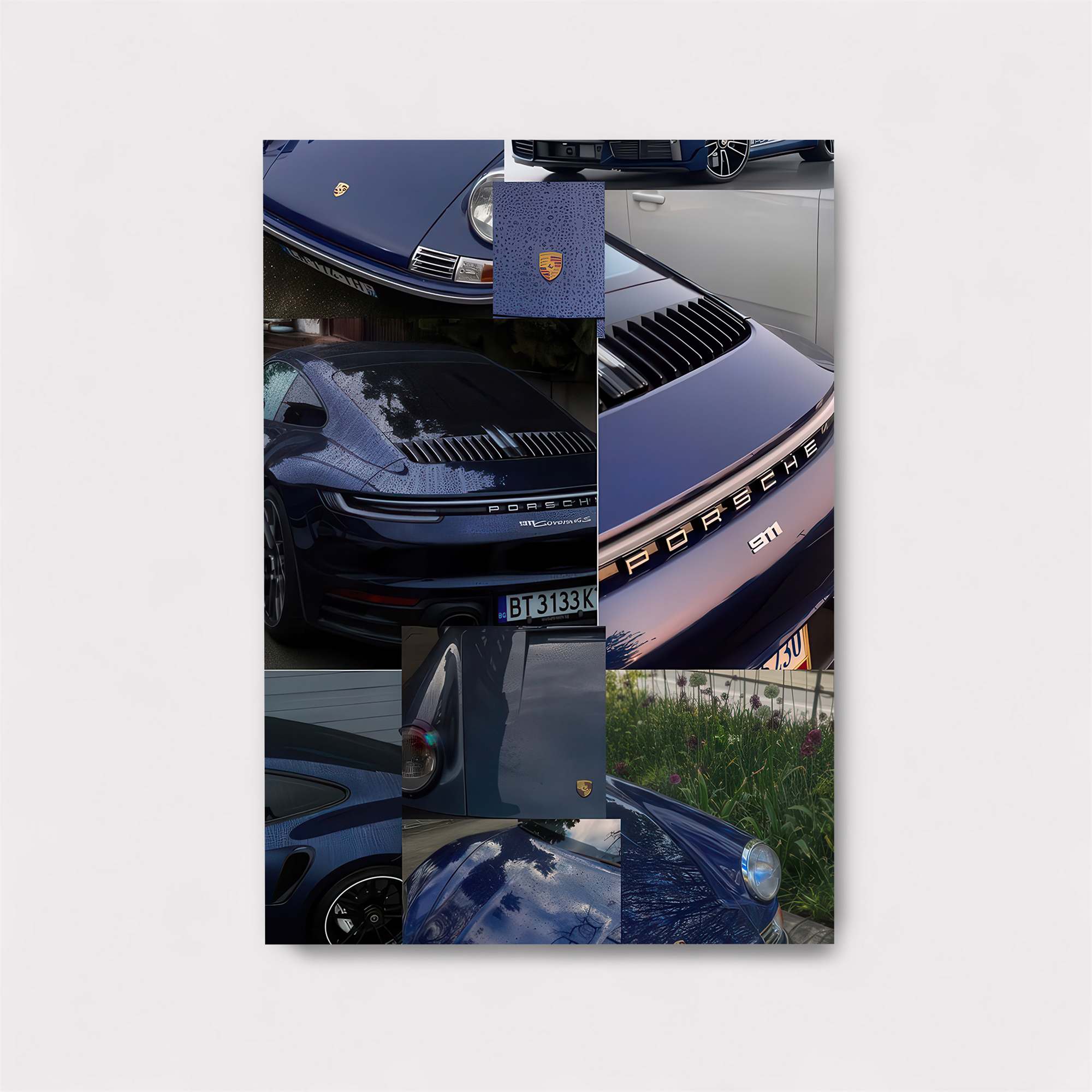 Porsche Elegance Safe Wall Magnetic / M
