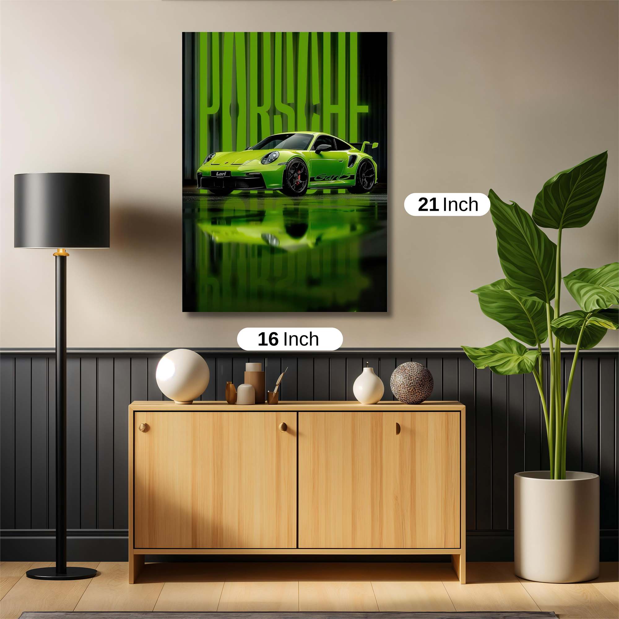 Porsche Elegance Safe Wall Magnetic / M
