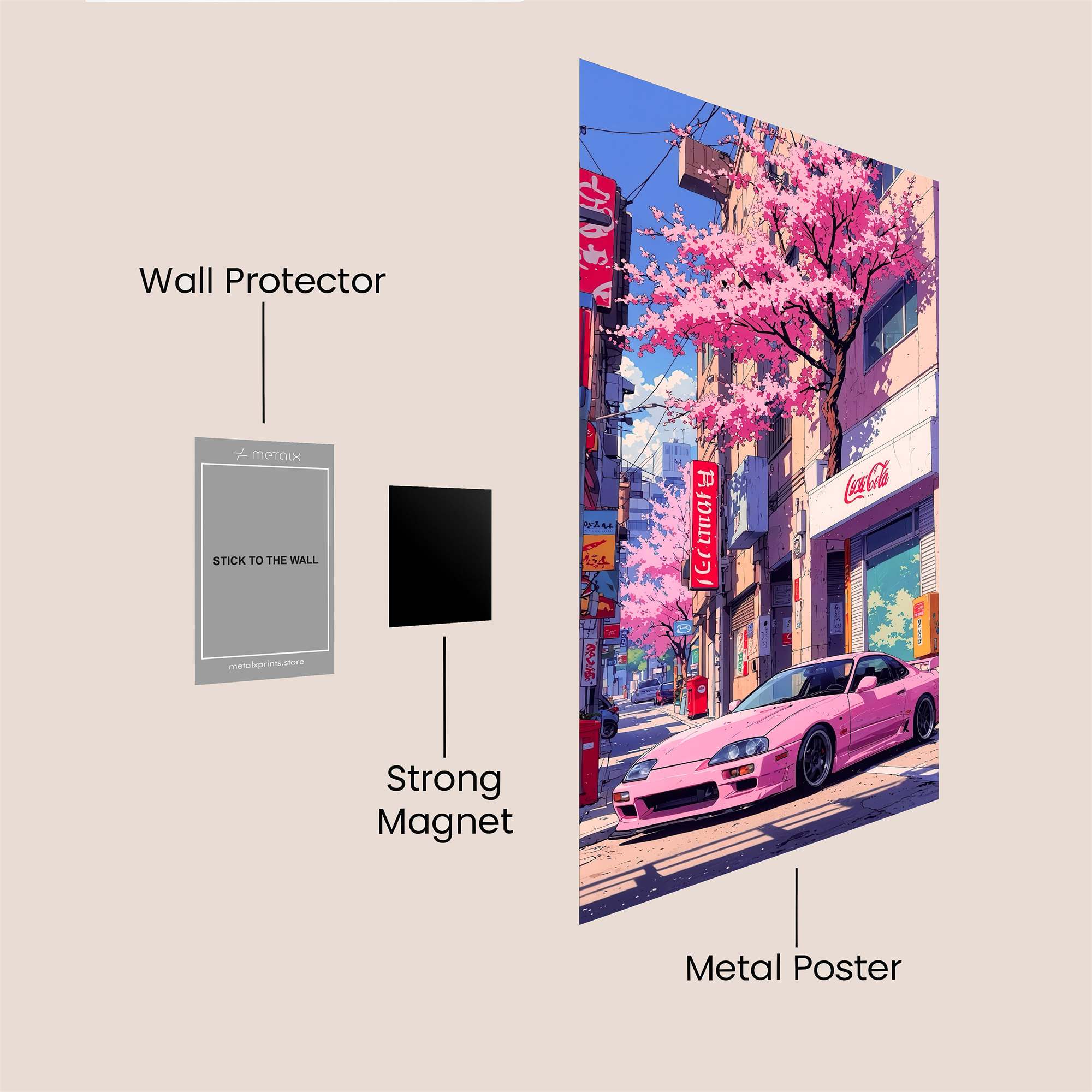 Blossom Euphoria Safe Wall Magnetic / M