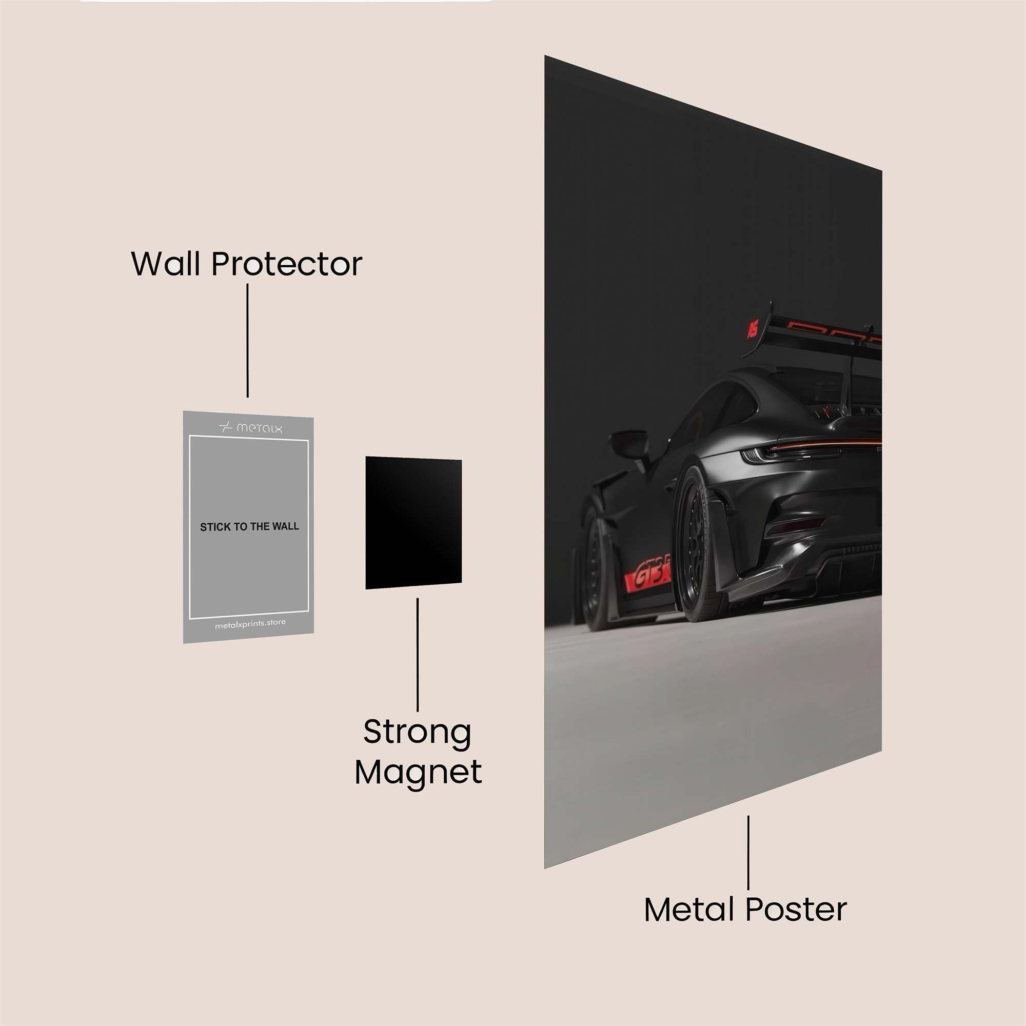 Aston Martin - Stealth Safe Wall Magnetic / M