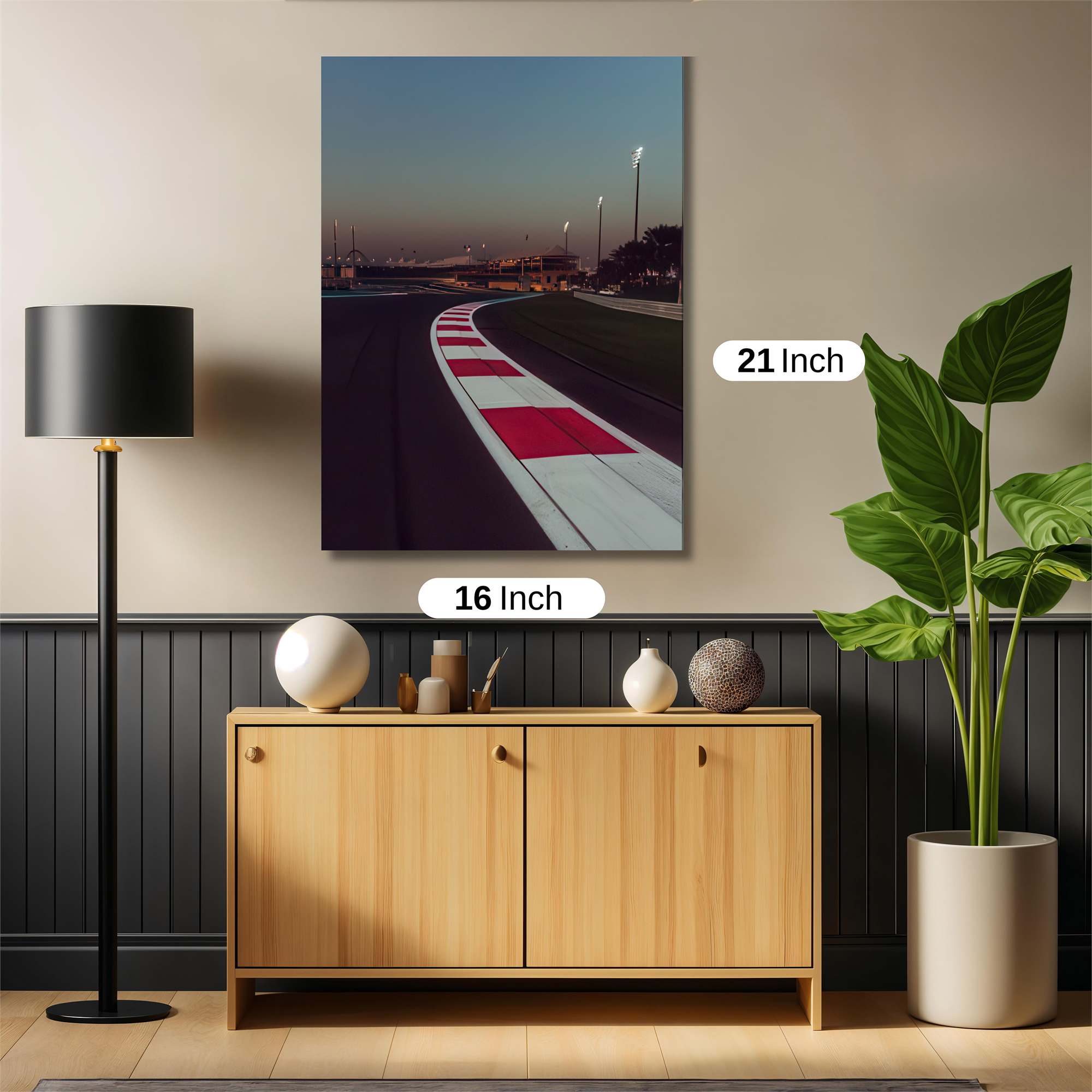 Track Twilight Safe Wall Magnetic / M