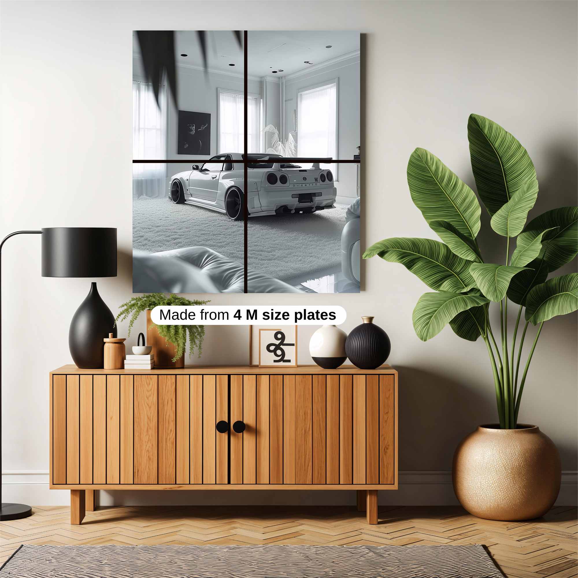 Skyline Serenity Safe Wall Magnetic / M