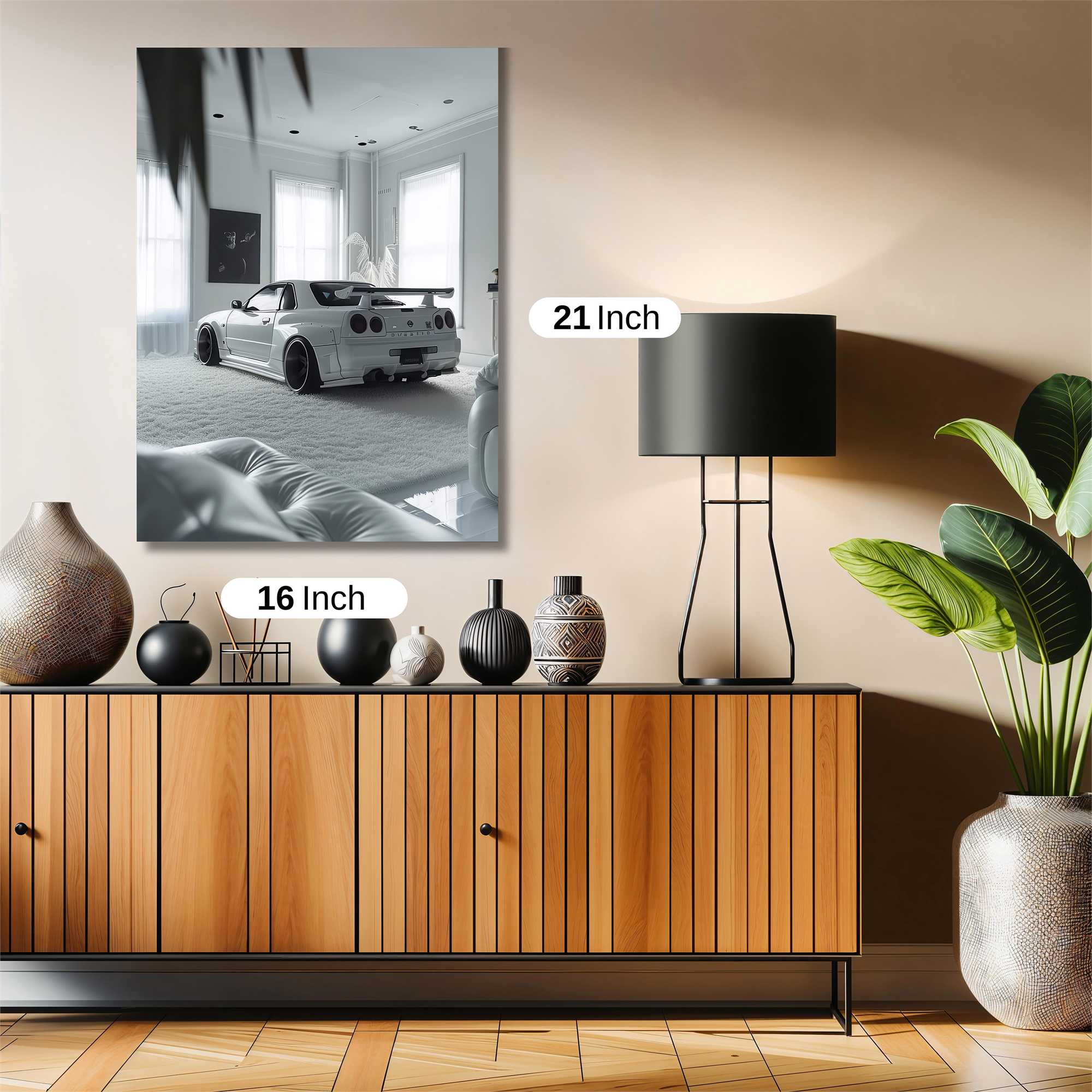 Skyline Serenity Safe Wall Magnetic / M
