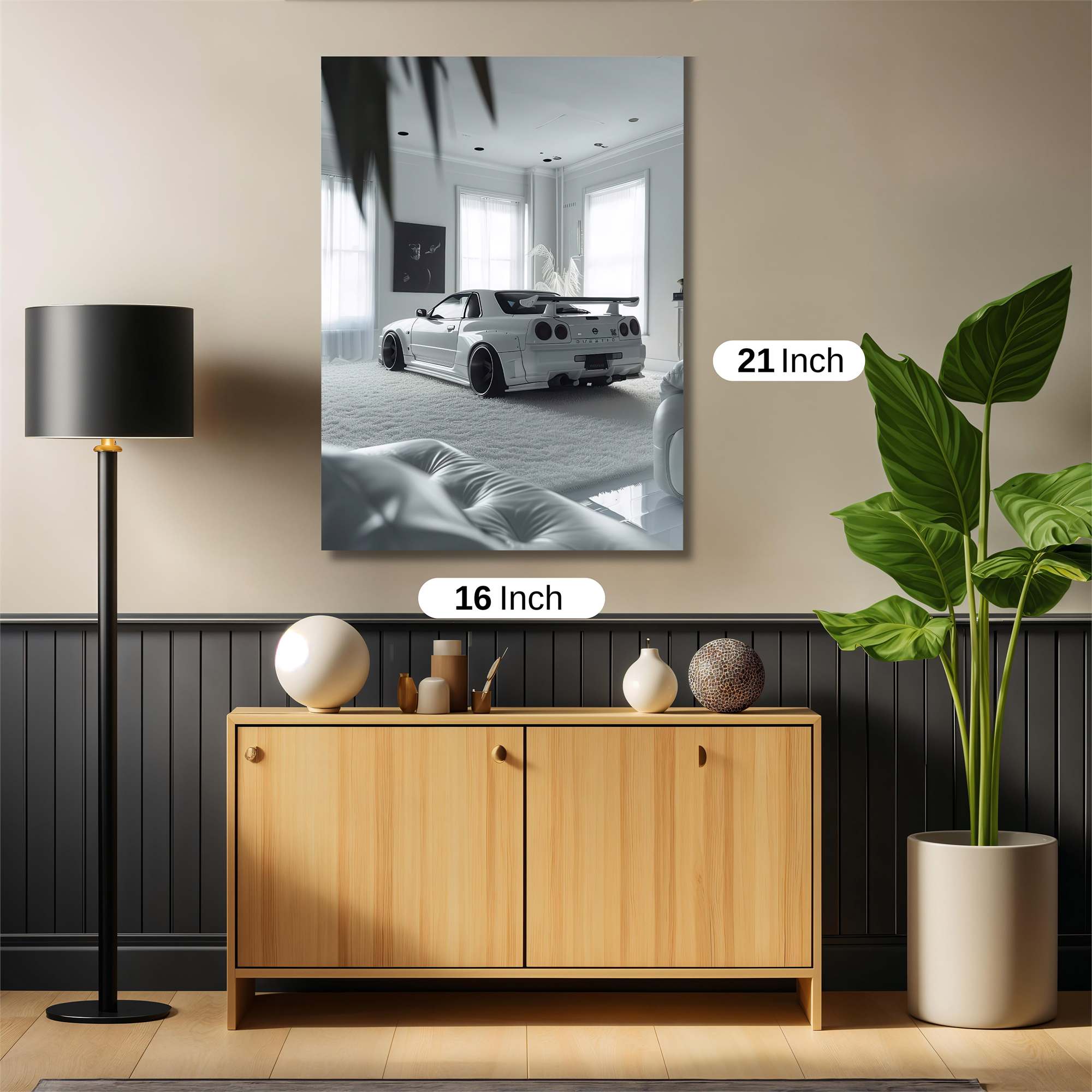 Skyline Serenity Safe Wall Magnetic / M