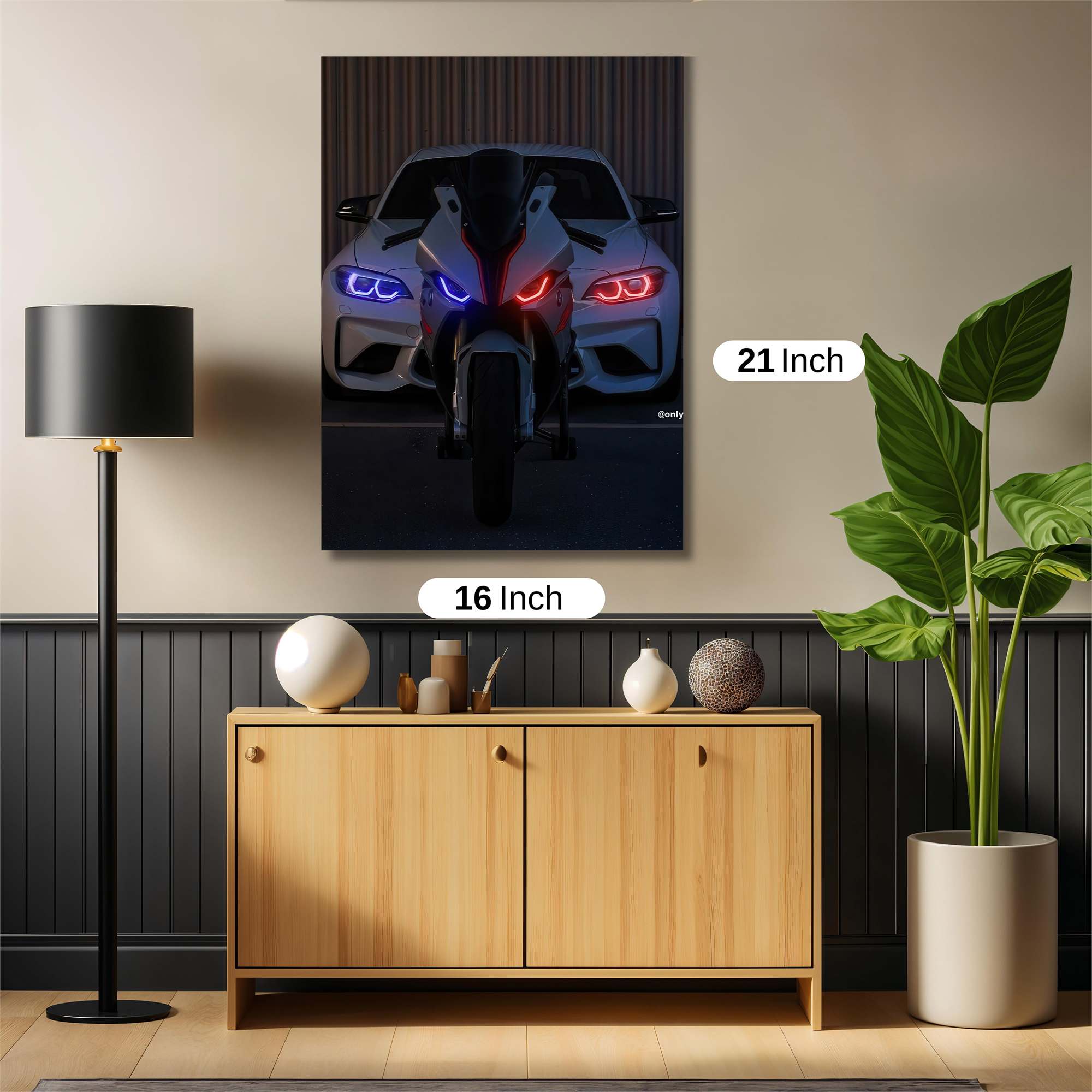BMW Clash Safe Wall Magnetic / M