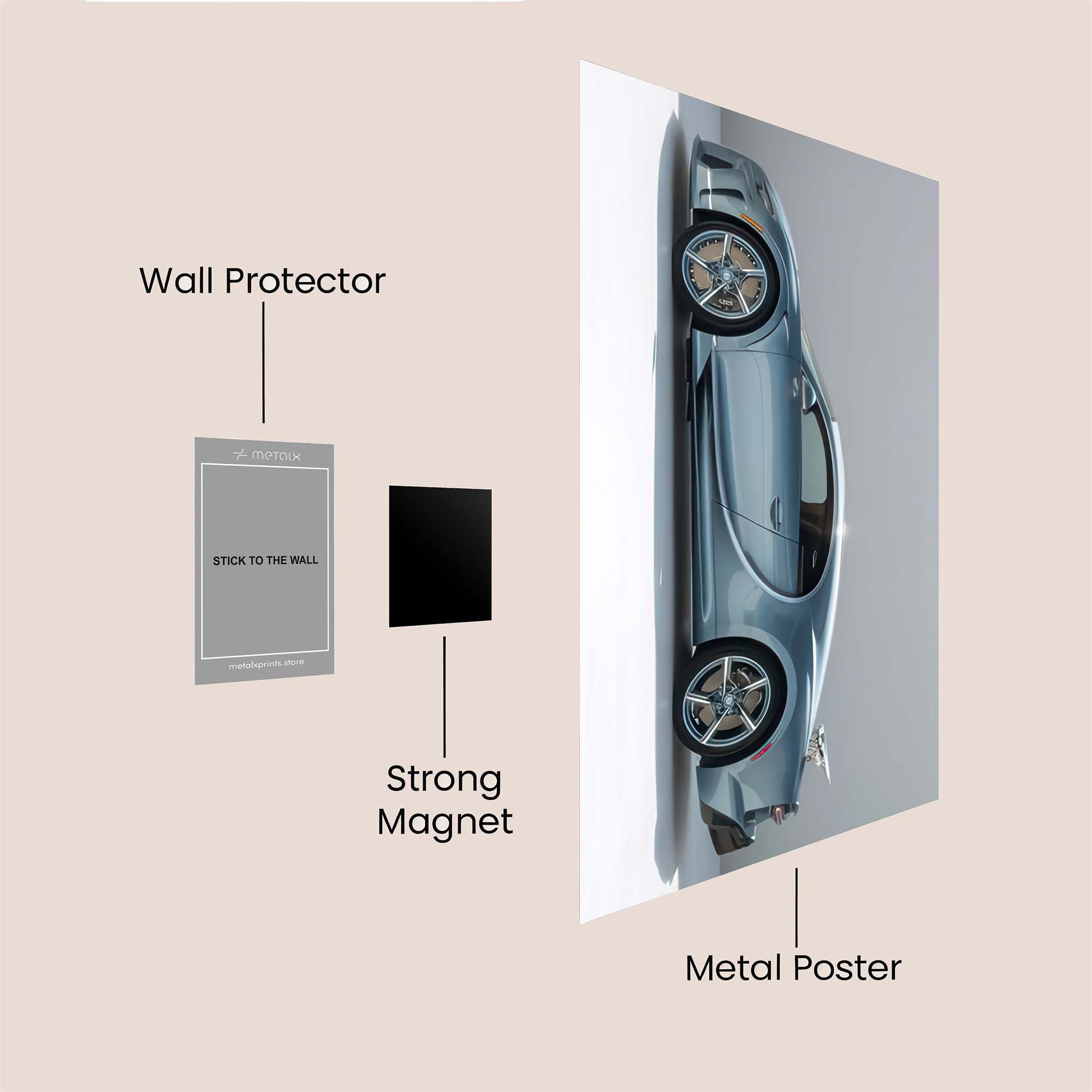 Bugatti Elegant Safe Wall Magnetic / M