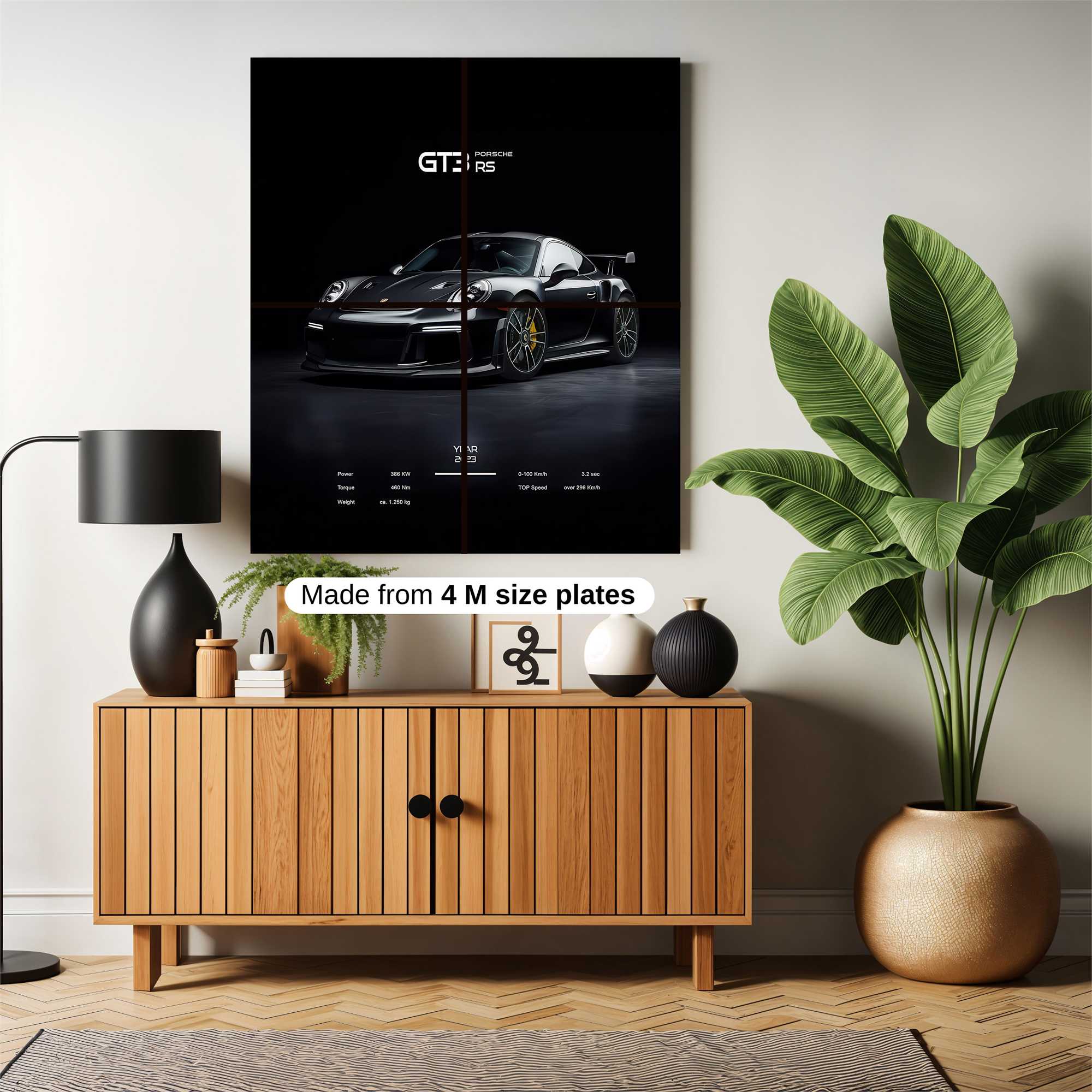 Porsche Elegance Safe Wall Magnetic / M