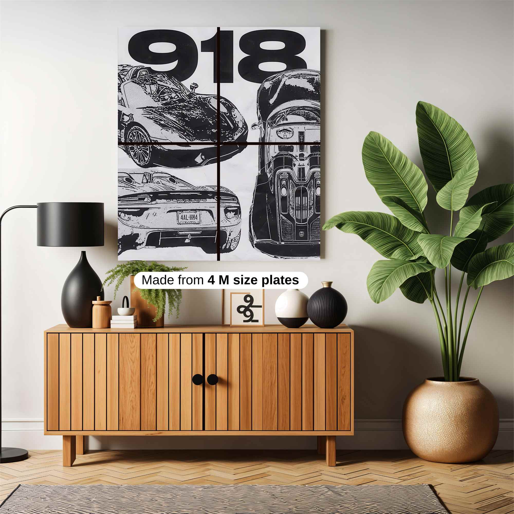 Porsche Passion Safe Wall Magnetic / M