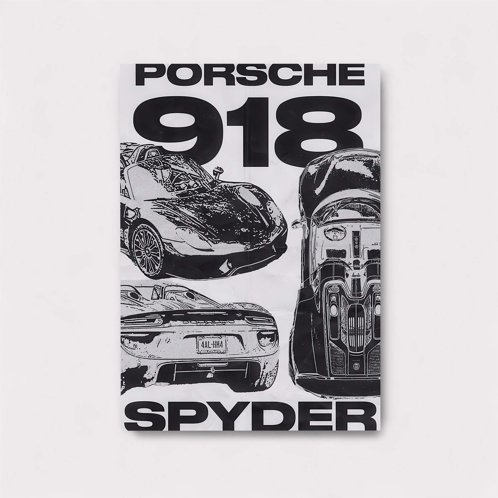Porsche Passion Safe Wall Magnetic / M