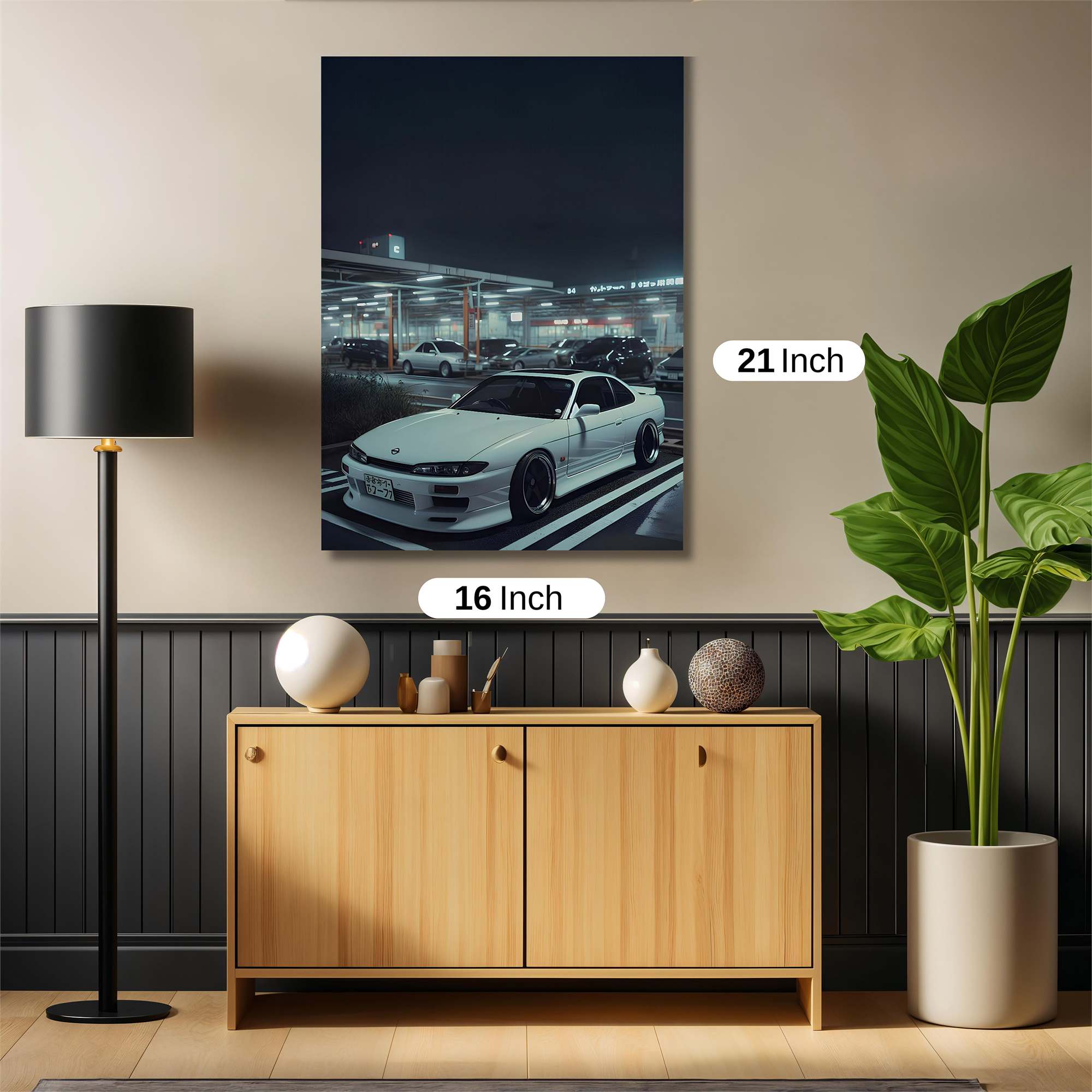 Silvia Serenity Safe Wall Magnetic / M