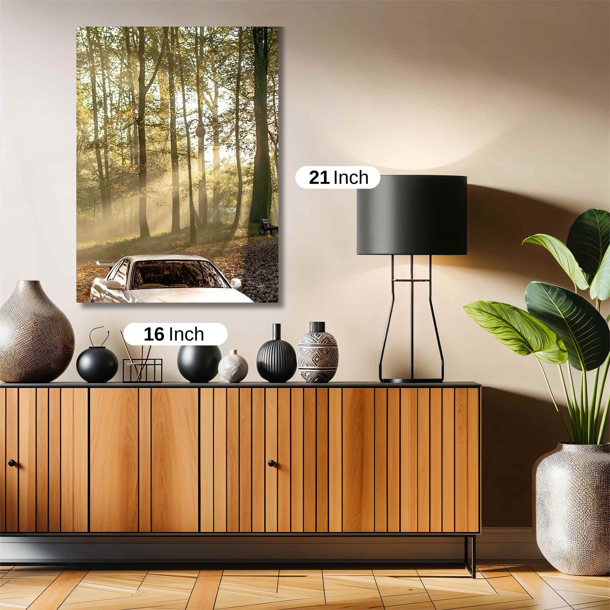 Skyline Serenity Safe Wall Magnetic / M