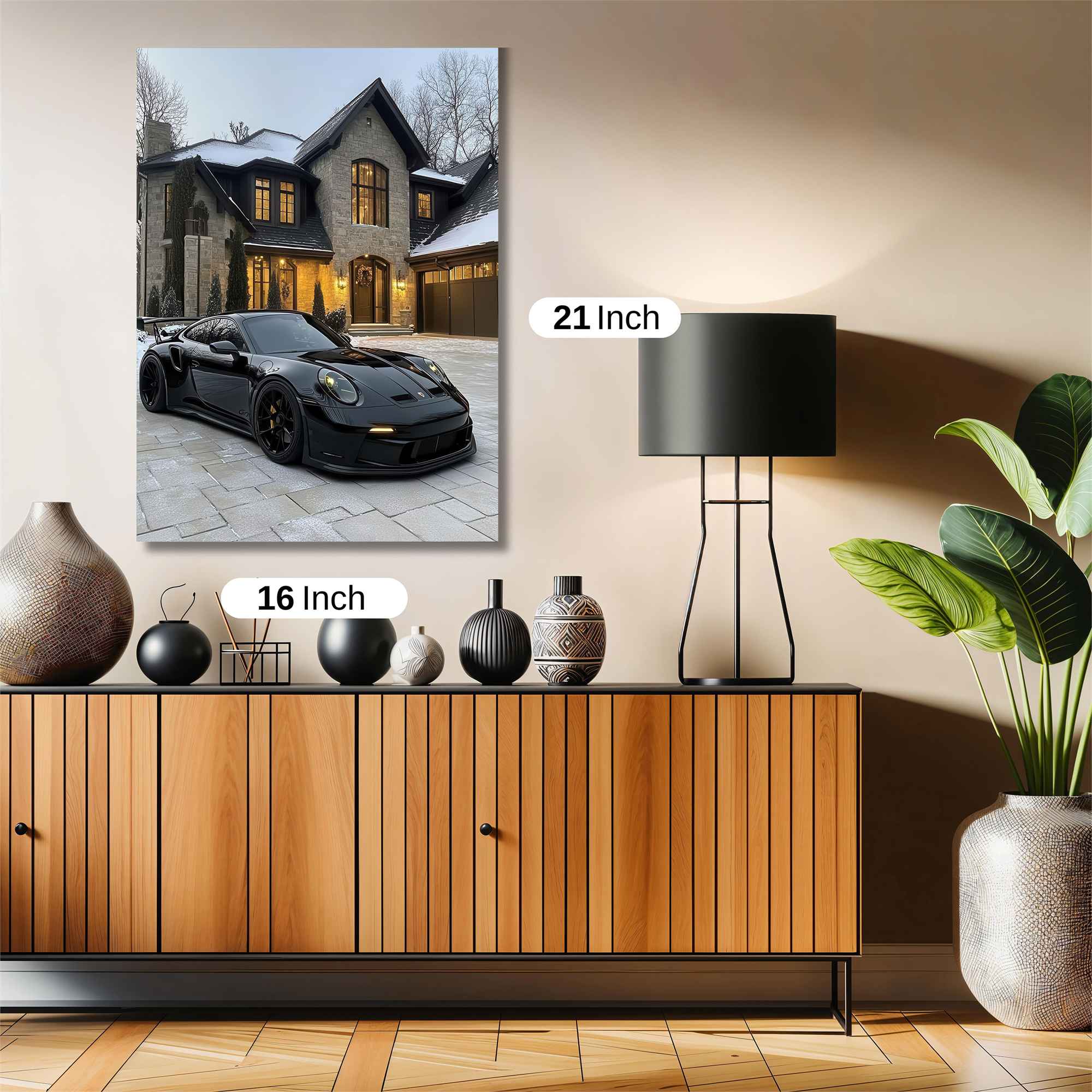 Porsche Stealth Safe Wall Magnetic / M