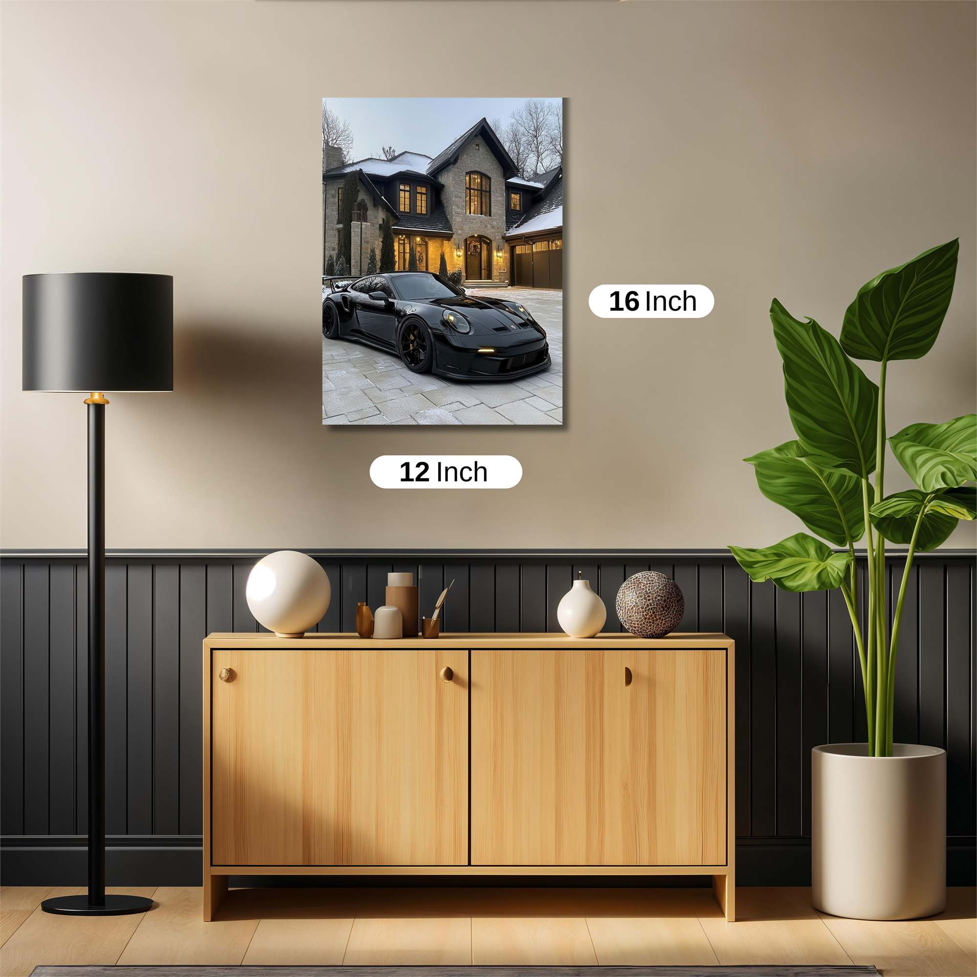 Porsche Stealth Safe Wall Magnetic / M