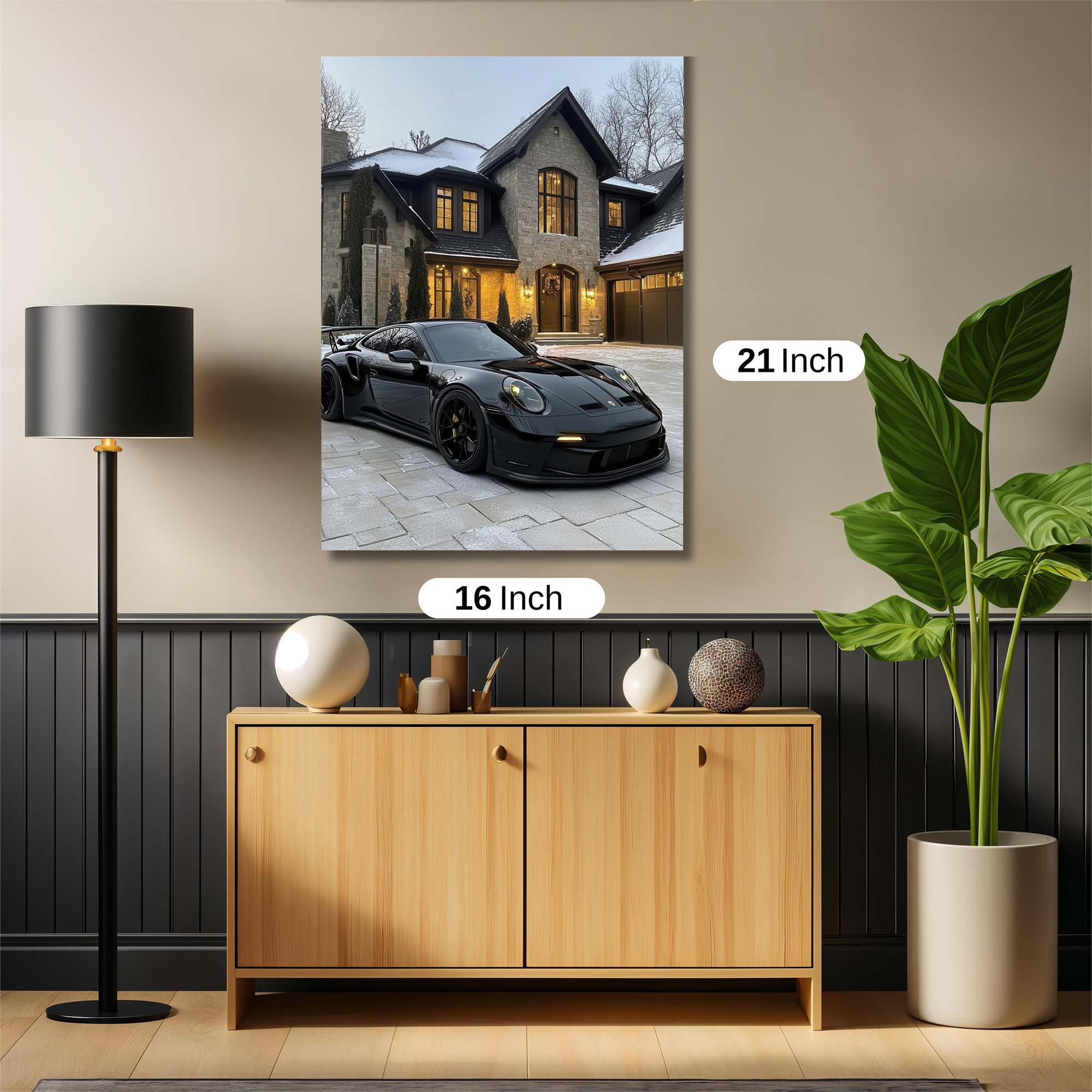 Porsche Stealth Safe Wall Magnetic / M