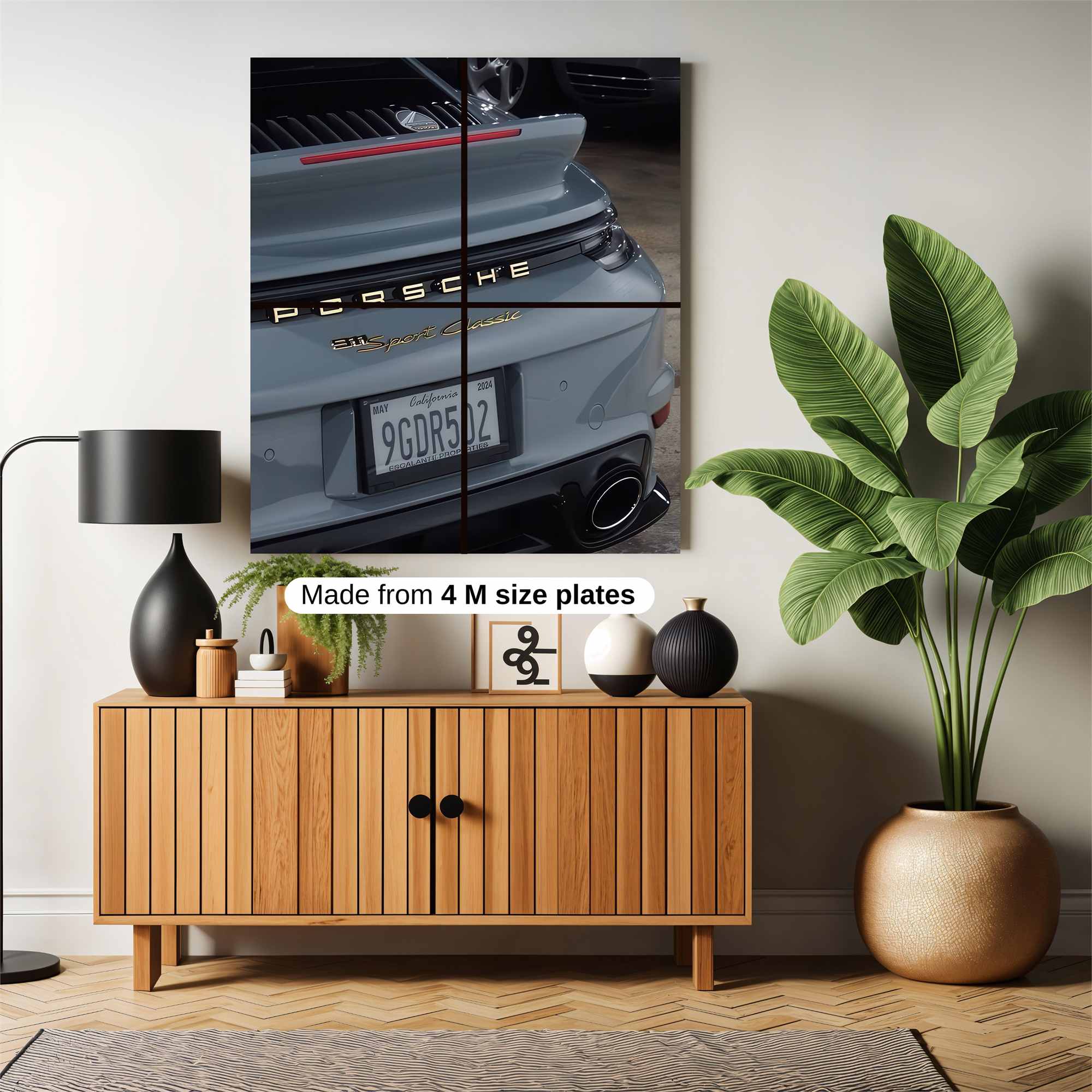 Porsche Elegance Safe Wall Magnetic / M